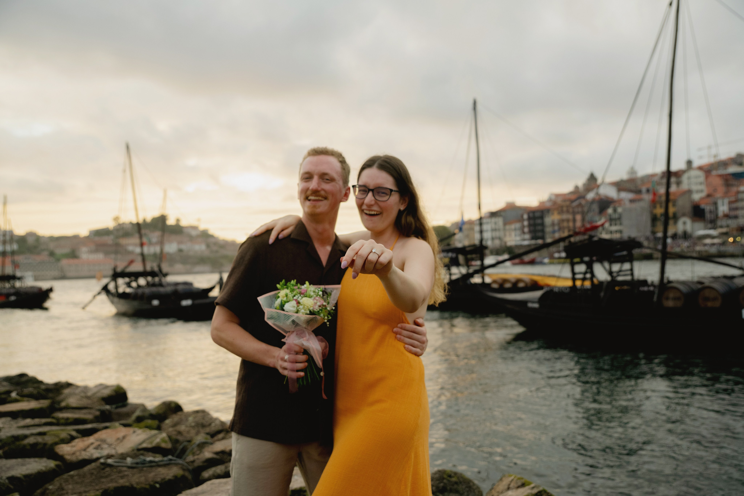 STEPHANIE and MICHAEL. Porto. Anastasiia Antoniuk portrait, family and couple photographer, Portugal