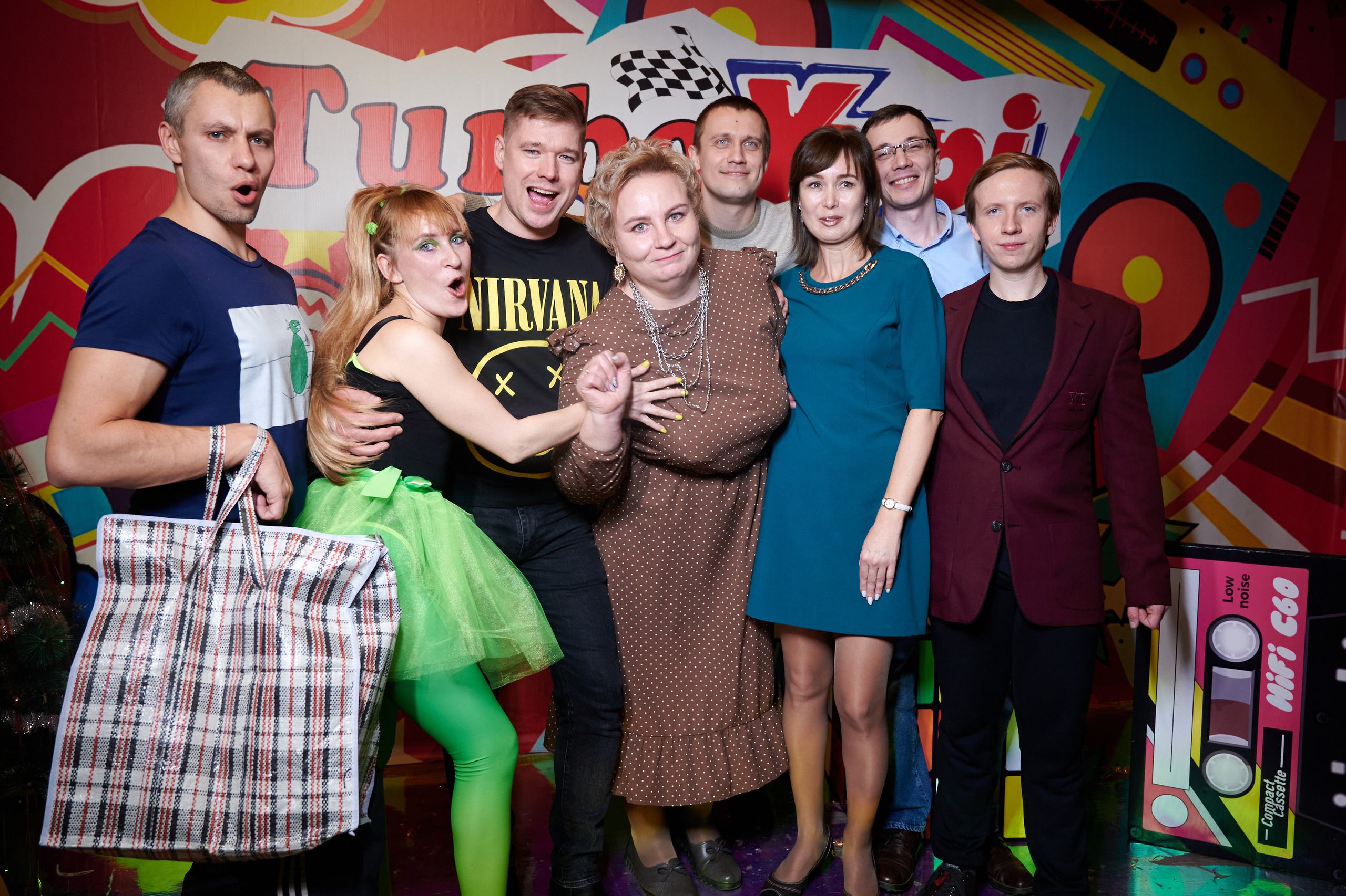 Новый год в стиле 90 х + video. Профессиональный репортажный фотограф в Самаре Никита Королев