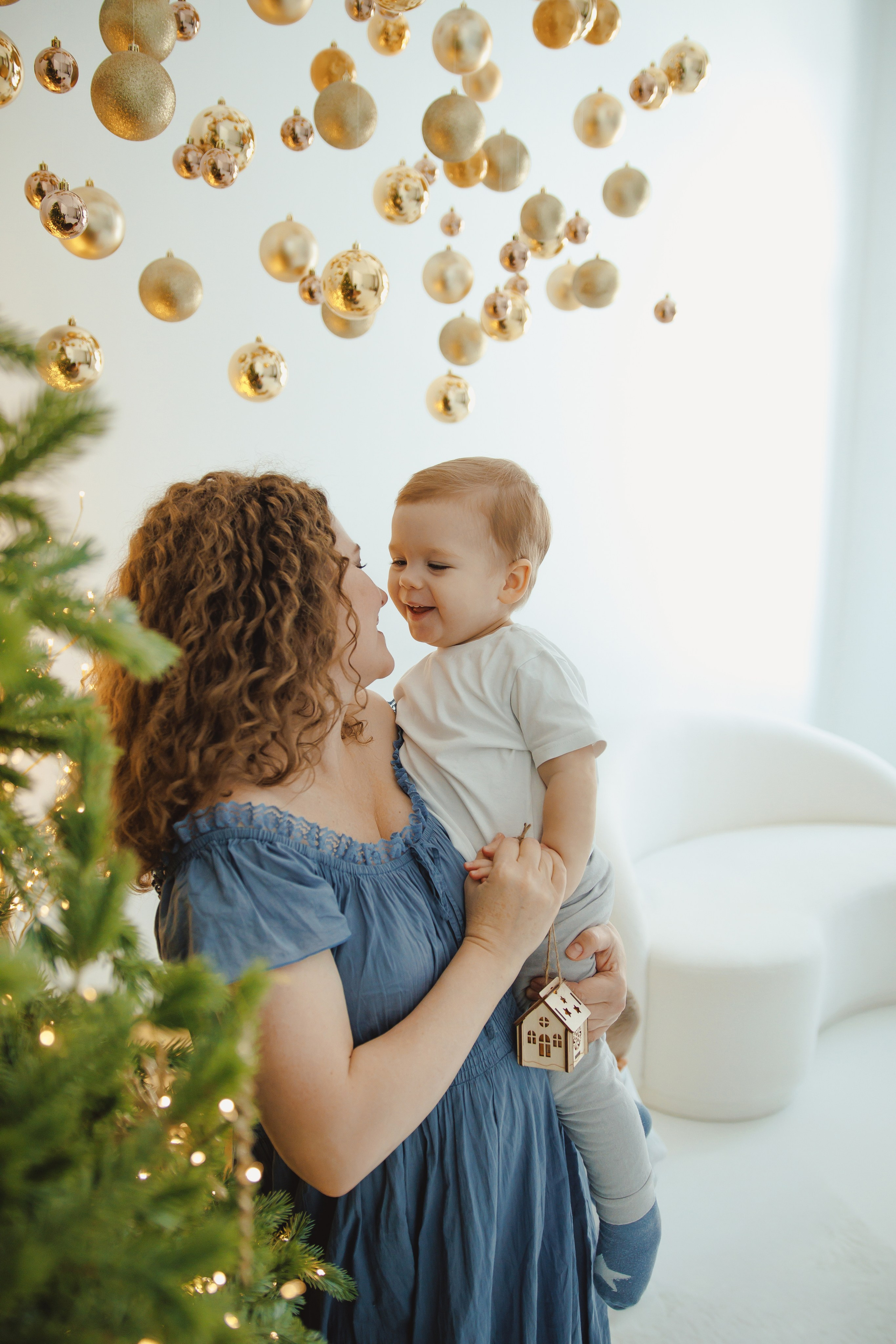 Семейная новогодняя. Диана фотограф в Краснодаре