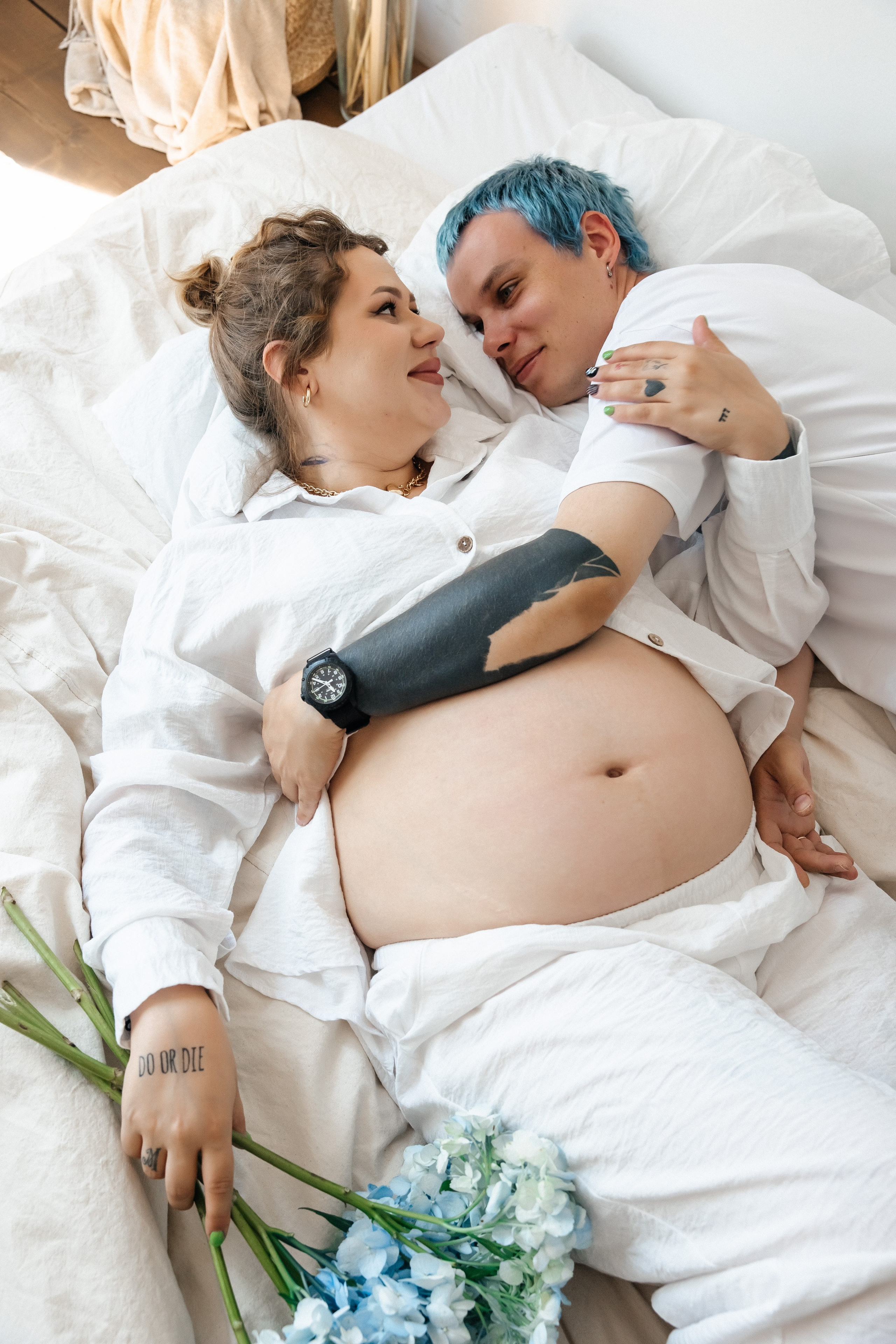 Семейная фотосессия Марк & Анна в ожидании чуда. Свадебный и семейный фотограф в Краснодар, Россия