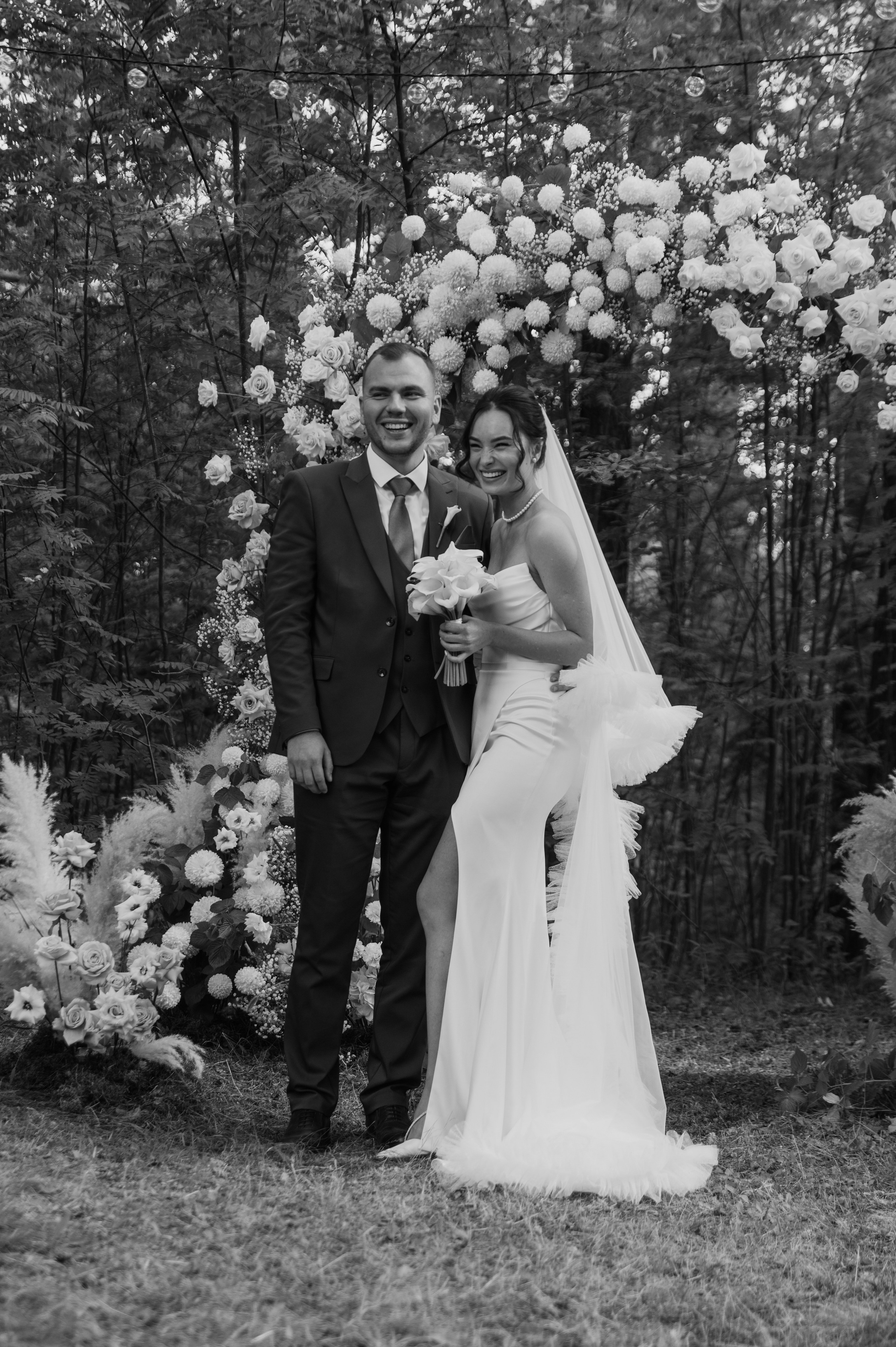 Галерея со свадьбы в Твери, красивая пара в Домотканово. Свадебный фотограф в Твери, Москве и Санкт-Петербурге Денисова Екатерина