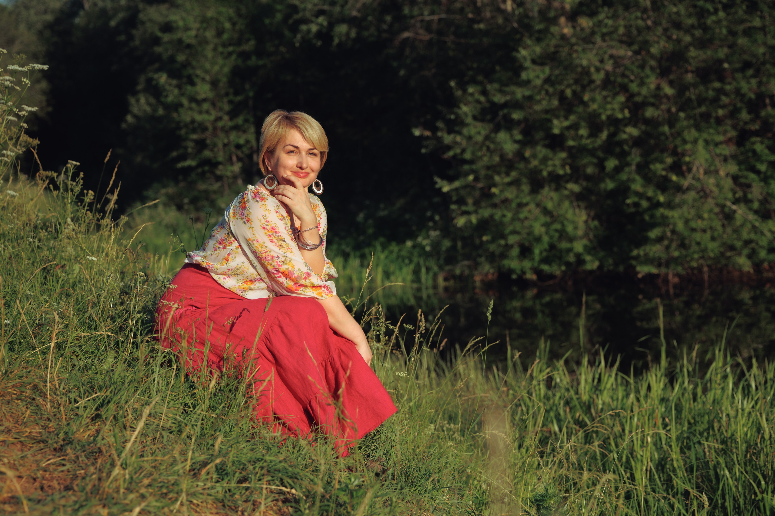 С Татьяной на прогулке. Свадебный и семейный фотограф в г. Волхов Алексей Кочерыжкин