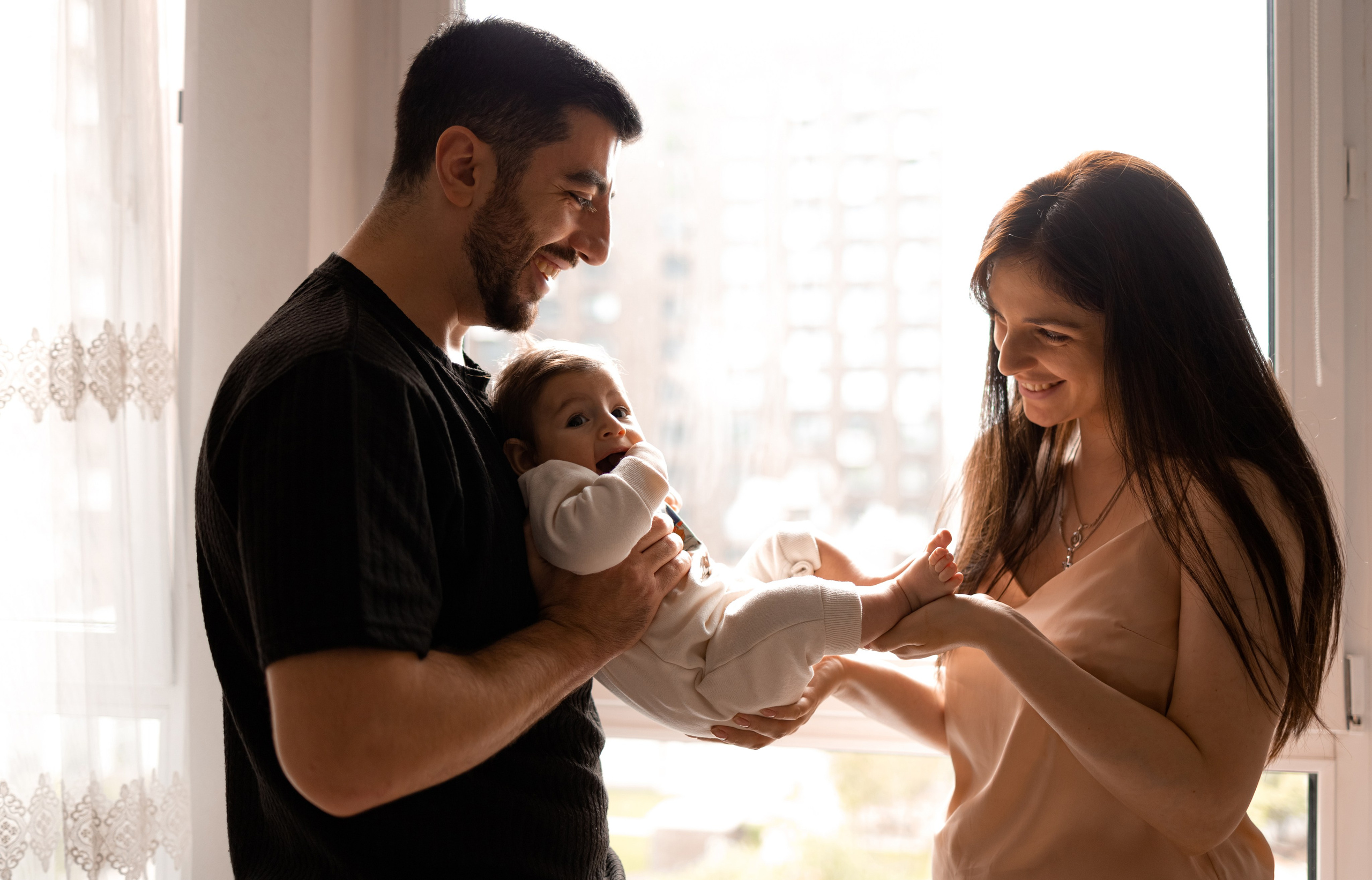 Артур, Лика, Давид. Фотограф беременности и материнства в Москве Мария Менендес-Гонсалес