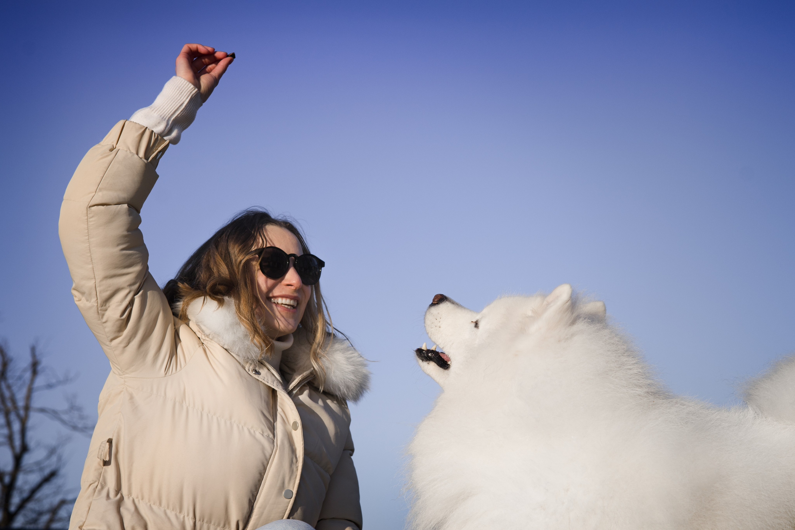 Полина и Вирчик. Фотограф — анималист Владивосток, Алина