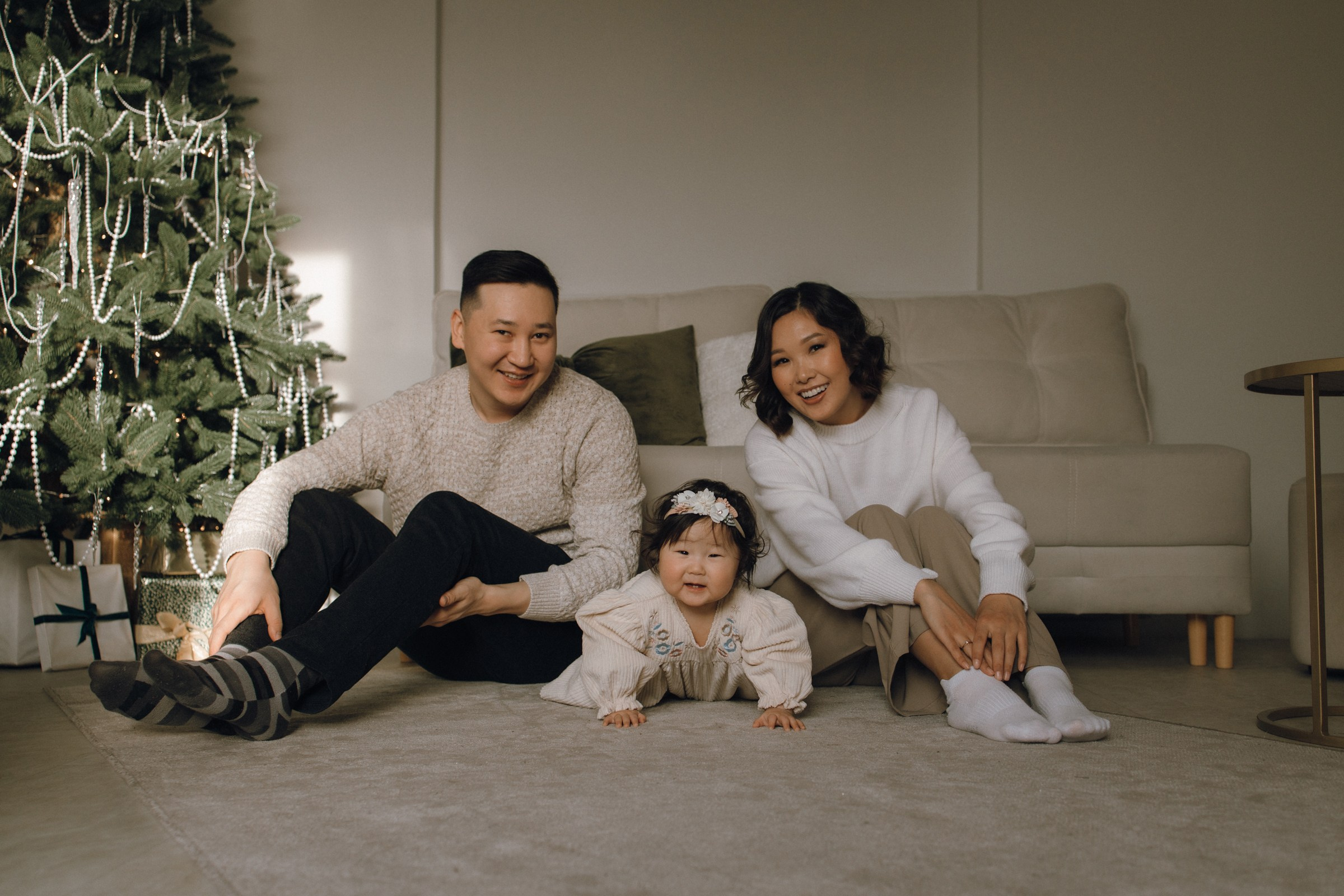 Семья Сарюны и Арьи. Фотограф Улан-Удэ