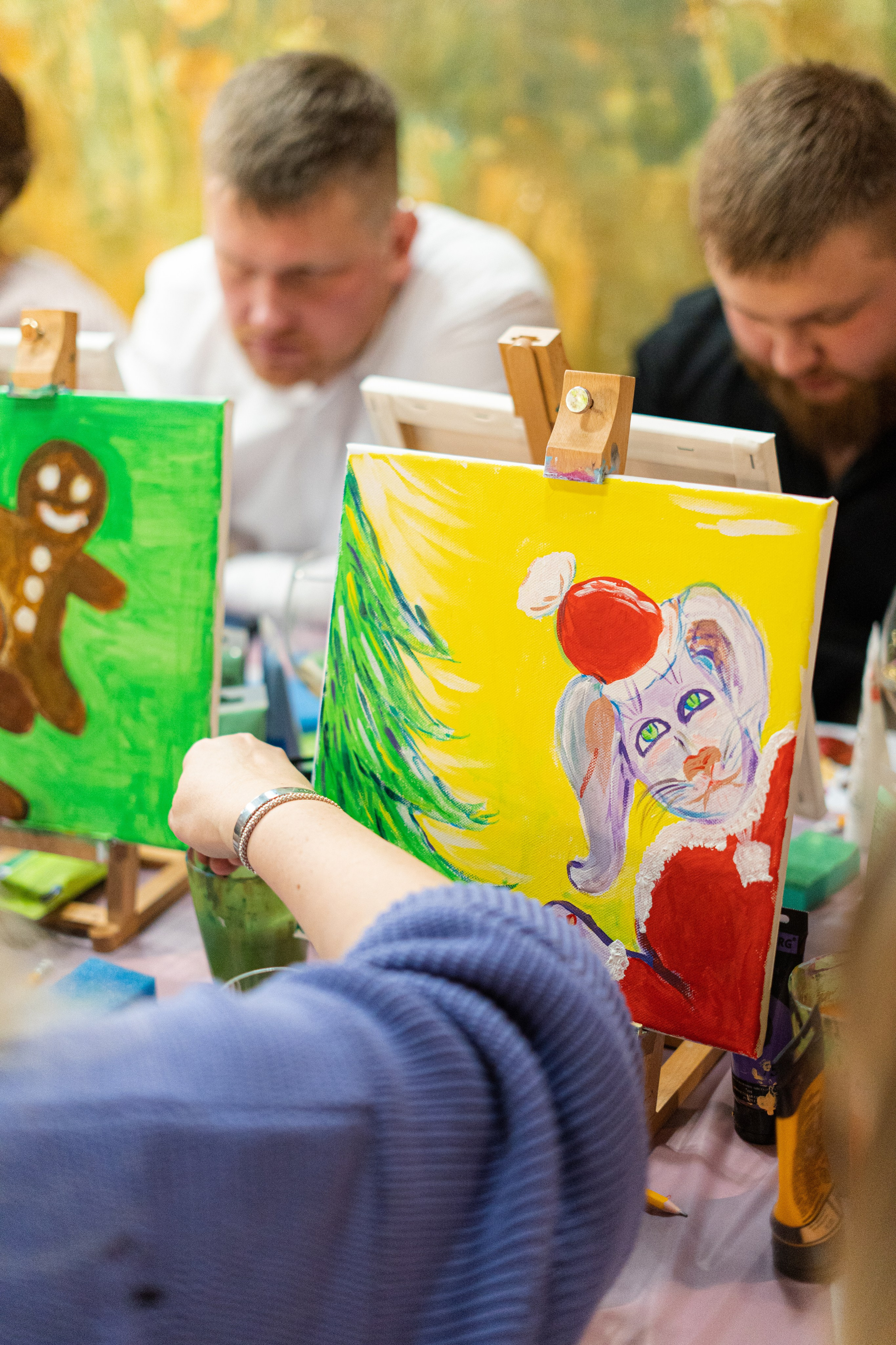 Корпоратив Teach Me Art 2. Портретный фотограф в Москве и Санкт-Петербурге Арина Чех