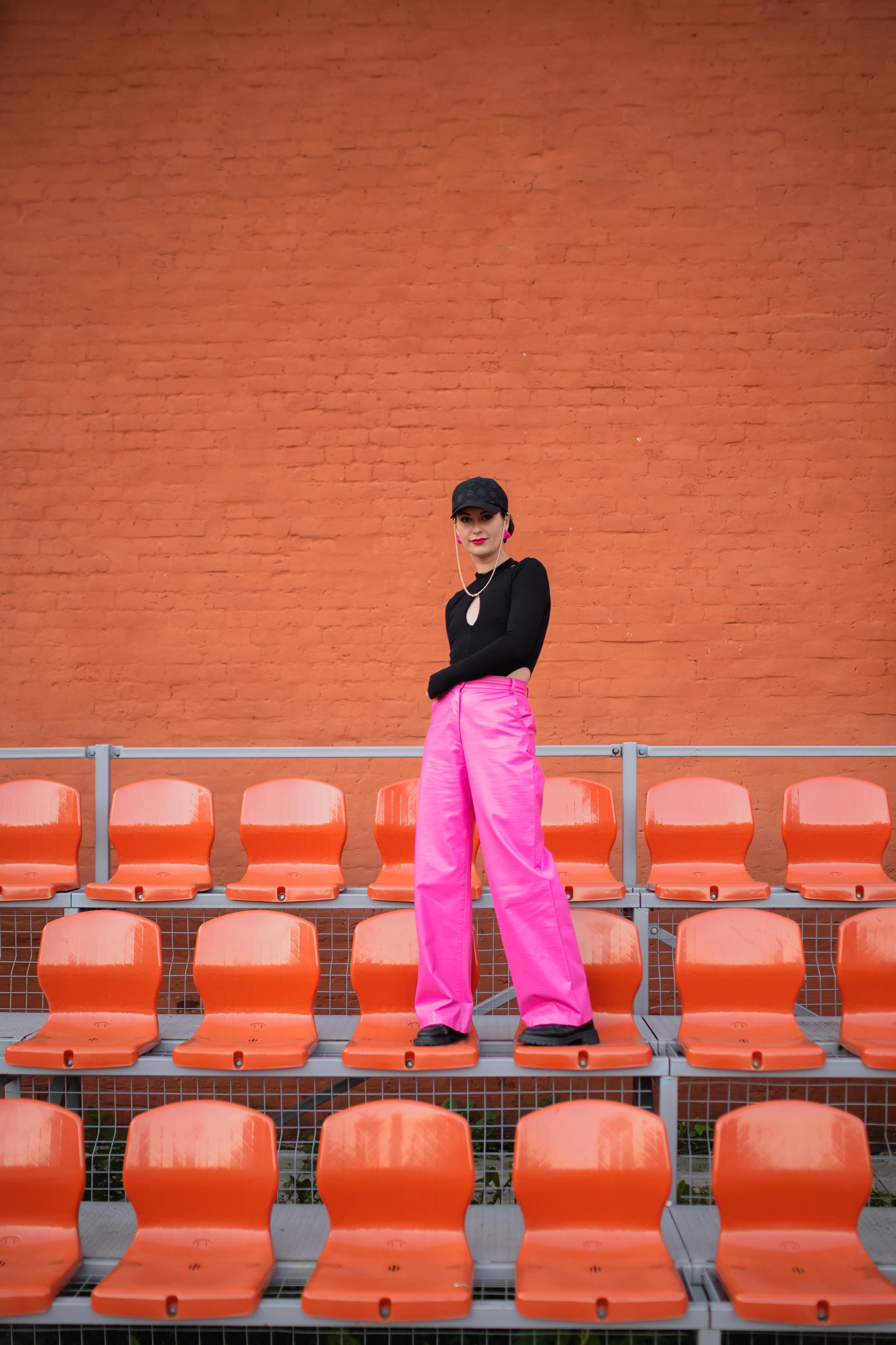 Рассвет на стадионе с Ольгой. Александра Мельниченко/ Бегающий фотограф