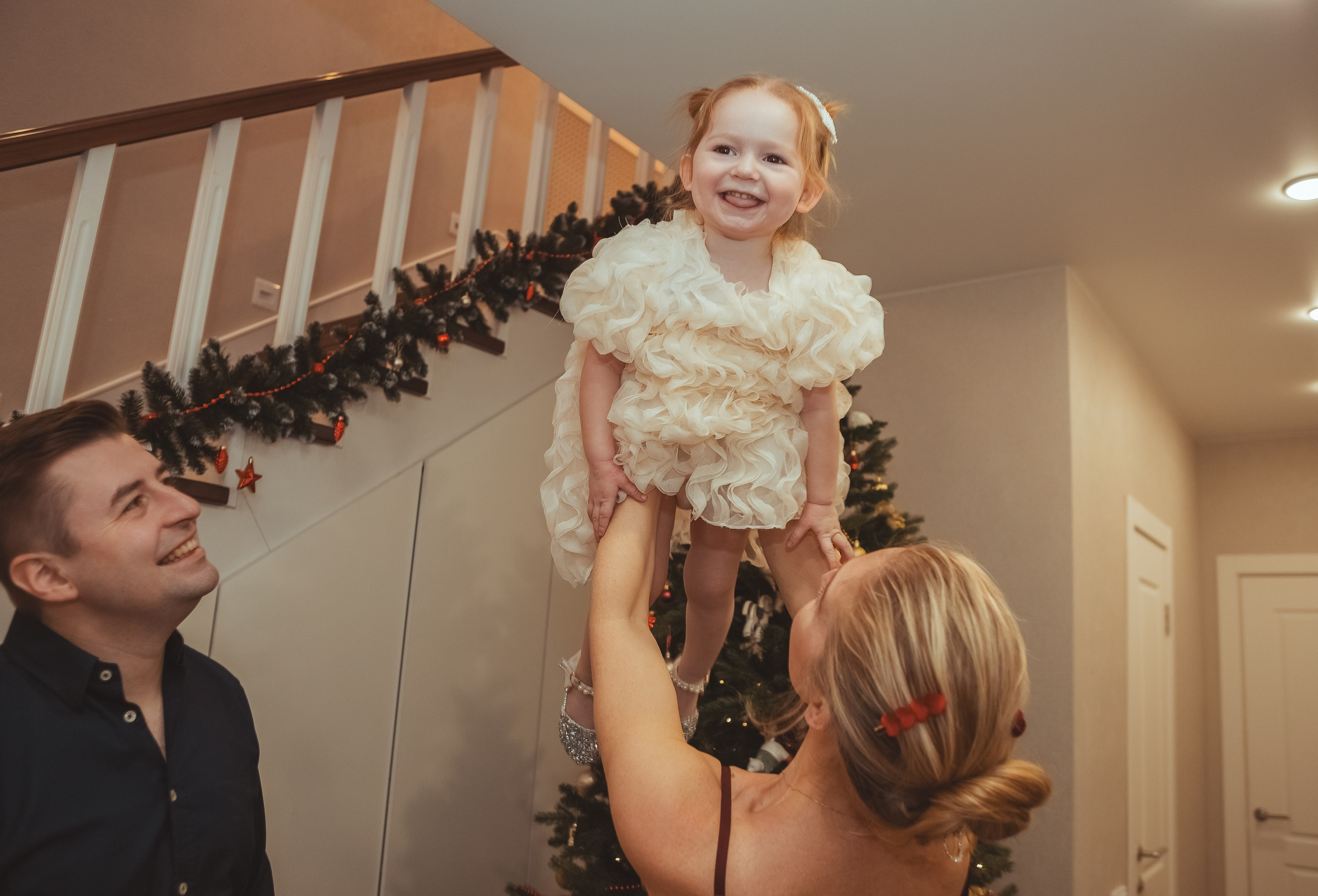 Новый год в кругу семьи (домашняя съемка). Вера Соколова фотограф Воронеж