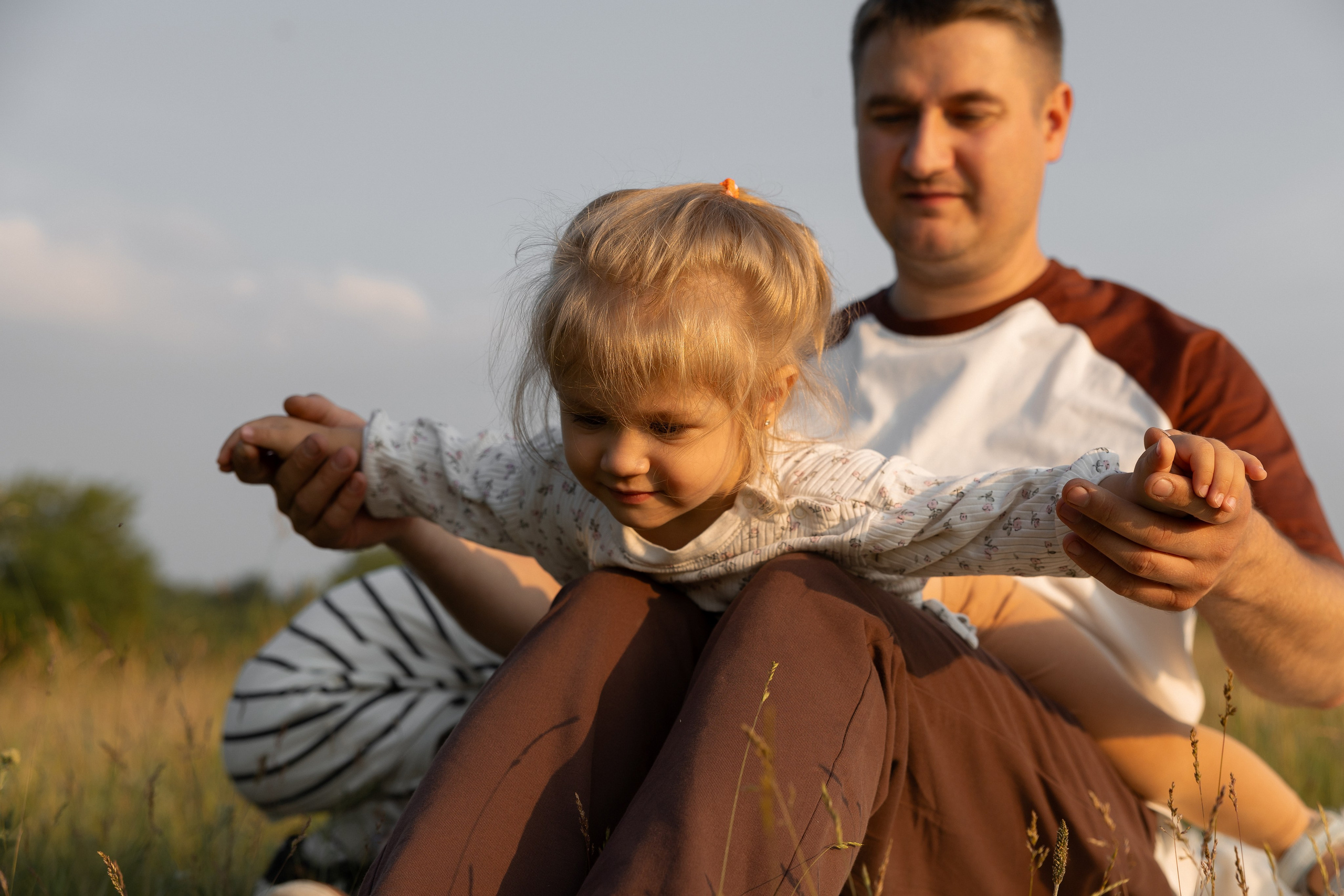 В поле. Семейный и свадебный фотограф в Челябинске Мария Леонтьева