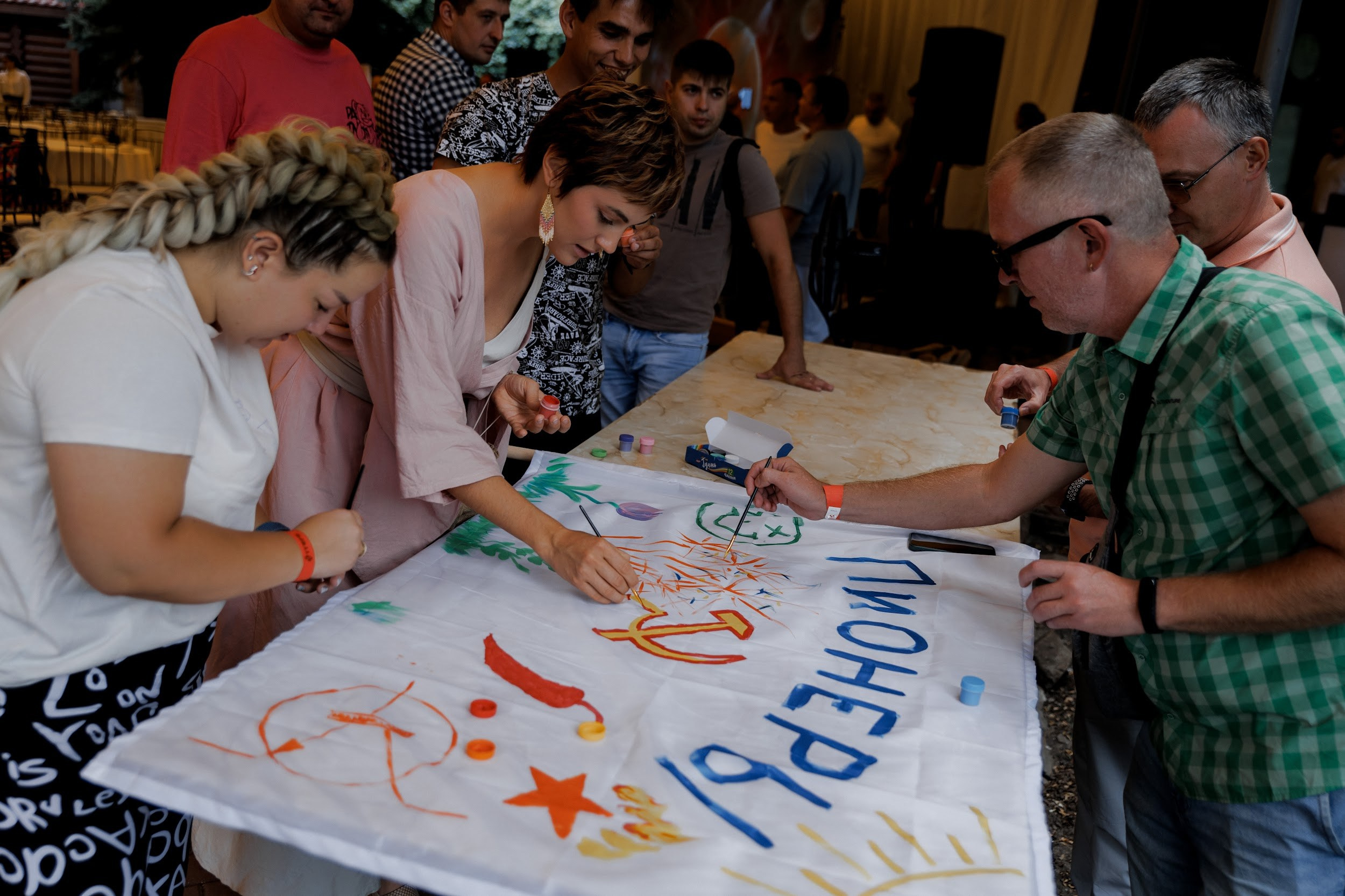 Тимбилдинг «Пески времени» Ростов, летний день. Свадебное и event агентство До Мурашек Ростов-на-Дону