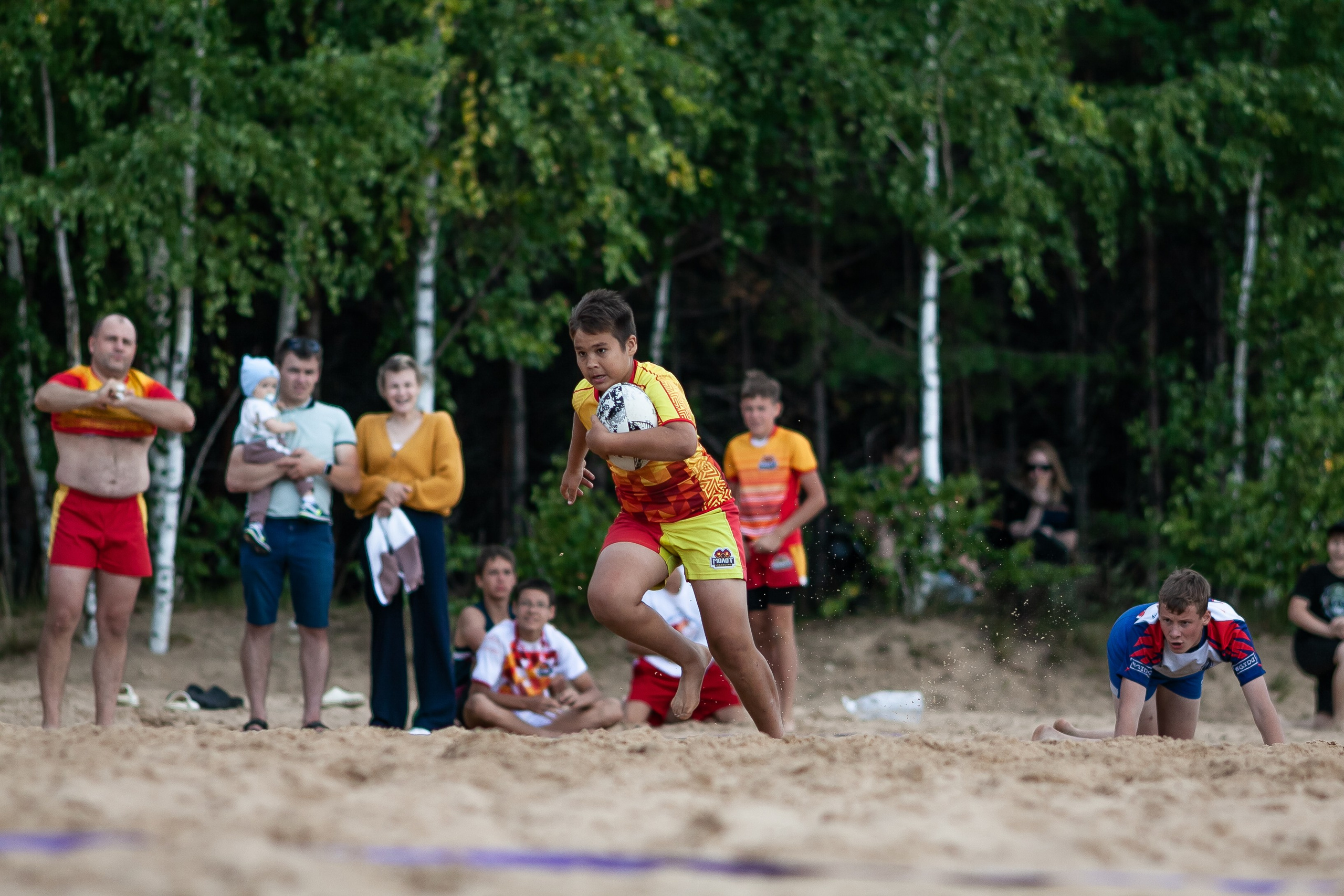 «Кубок «Молота» по пляжному Регби. Фотография