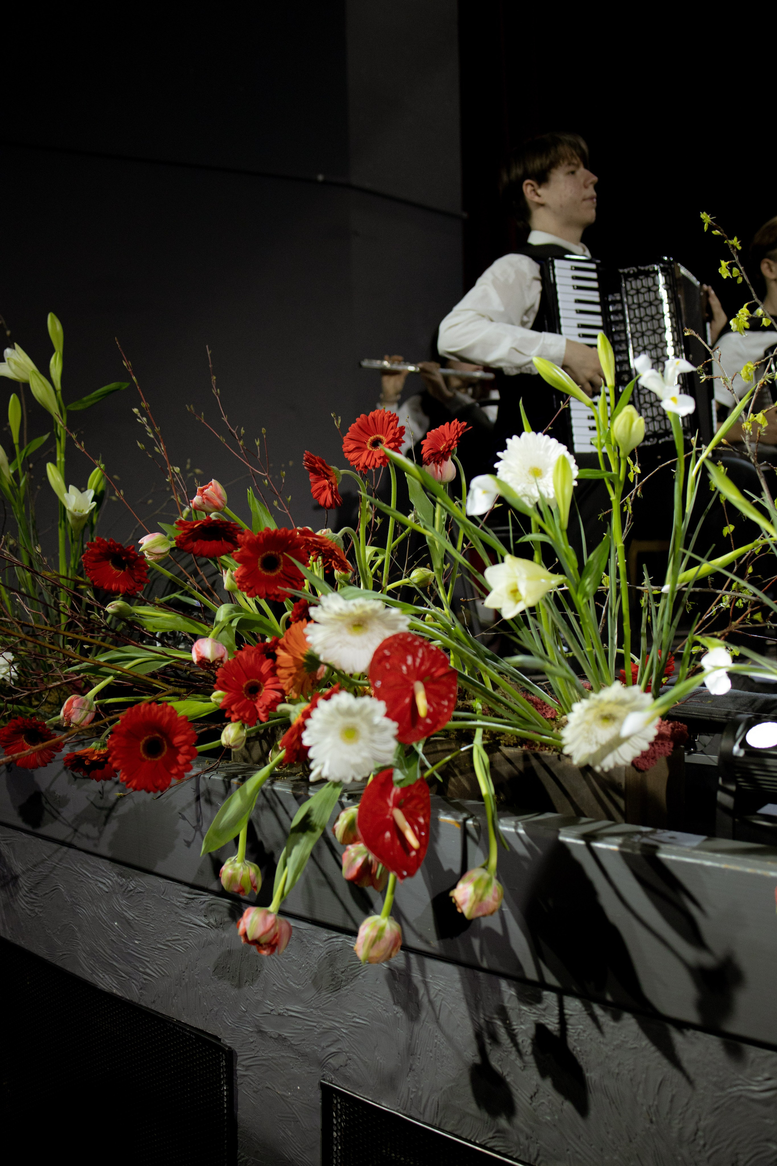 Оформление Отчетного концерта Музыкальной школы Глазунова. Оформление свадеб, декор свадеб Вера Маркова, Москва