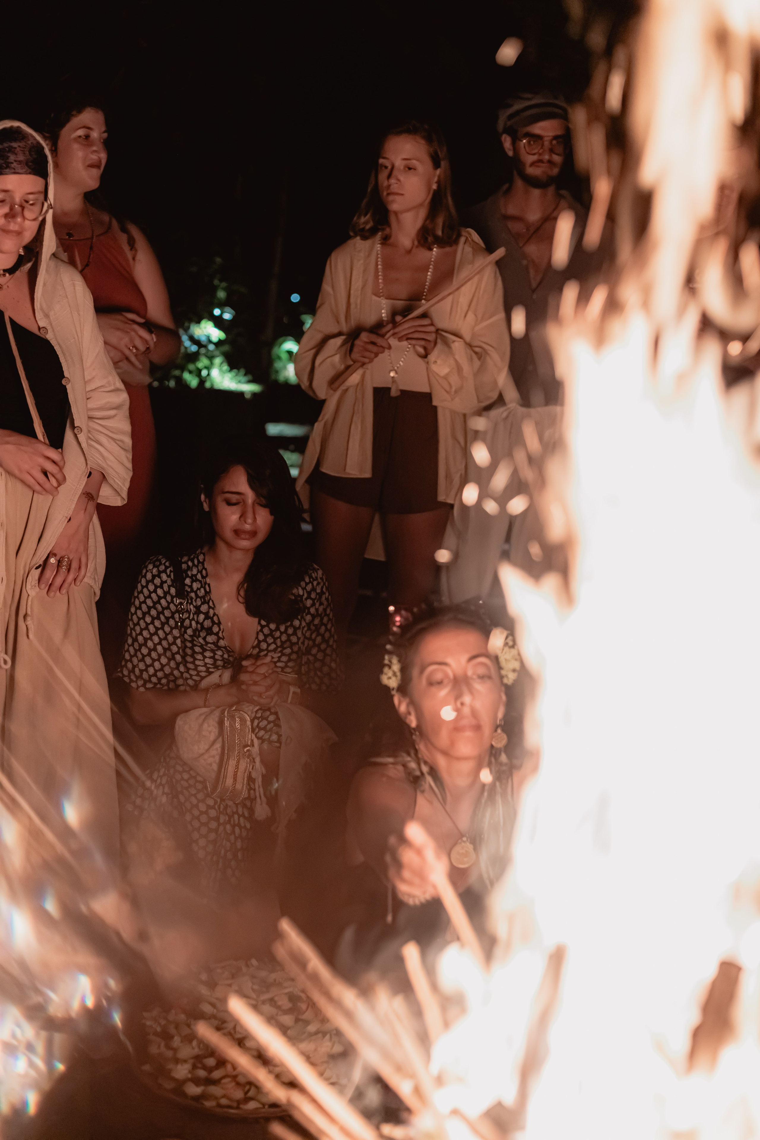 Cacao ceremony Full moon jan w Juan. Mariam Bagdasaryan