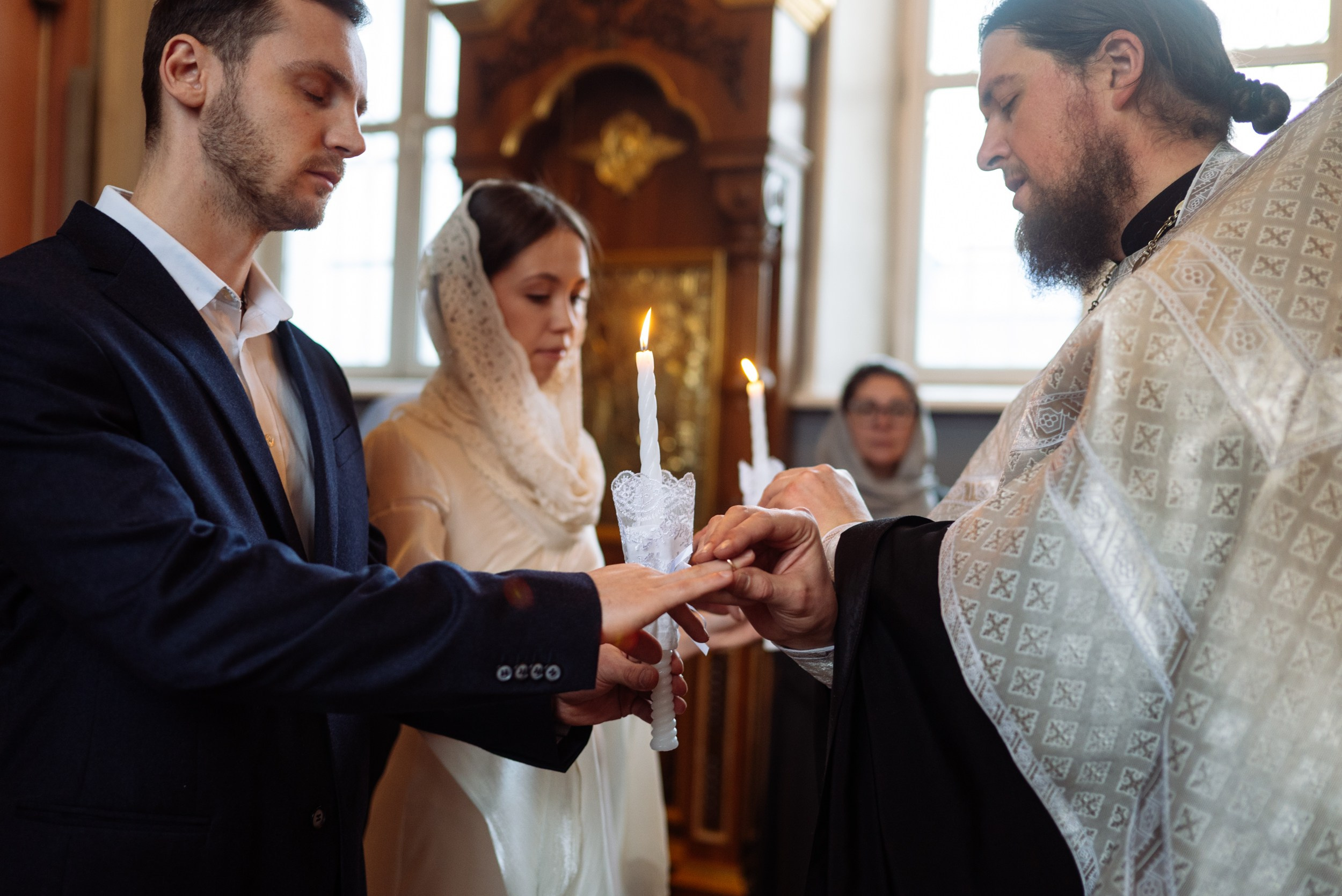 Фотосъемка таинства венчания Иоанна и Глафиры. Семейный фотограф на крещение, венчание в Иваново Галина Скурихина