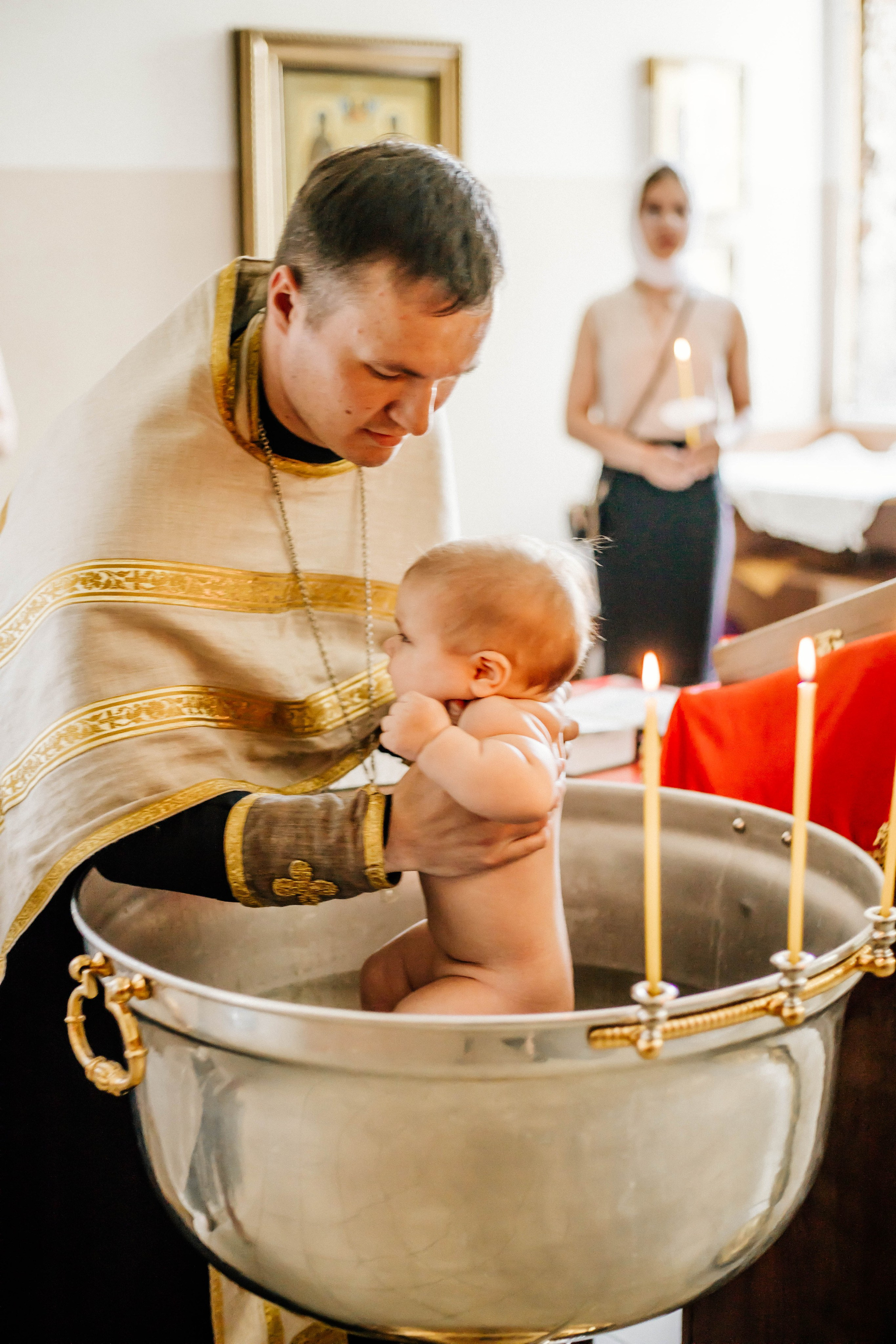 Крещение. Рыжова Тамара