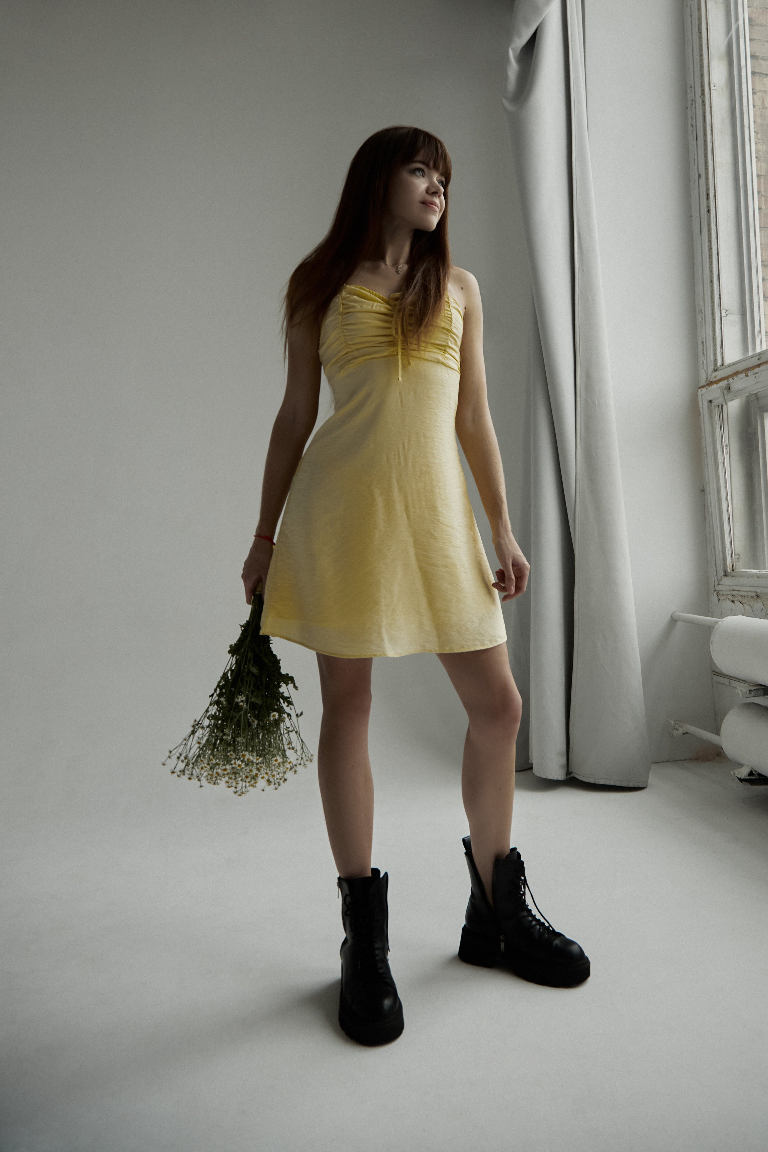 Милая Катя и ромашки. Фотографирую так, что тебе будут завидовать!