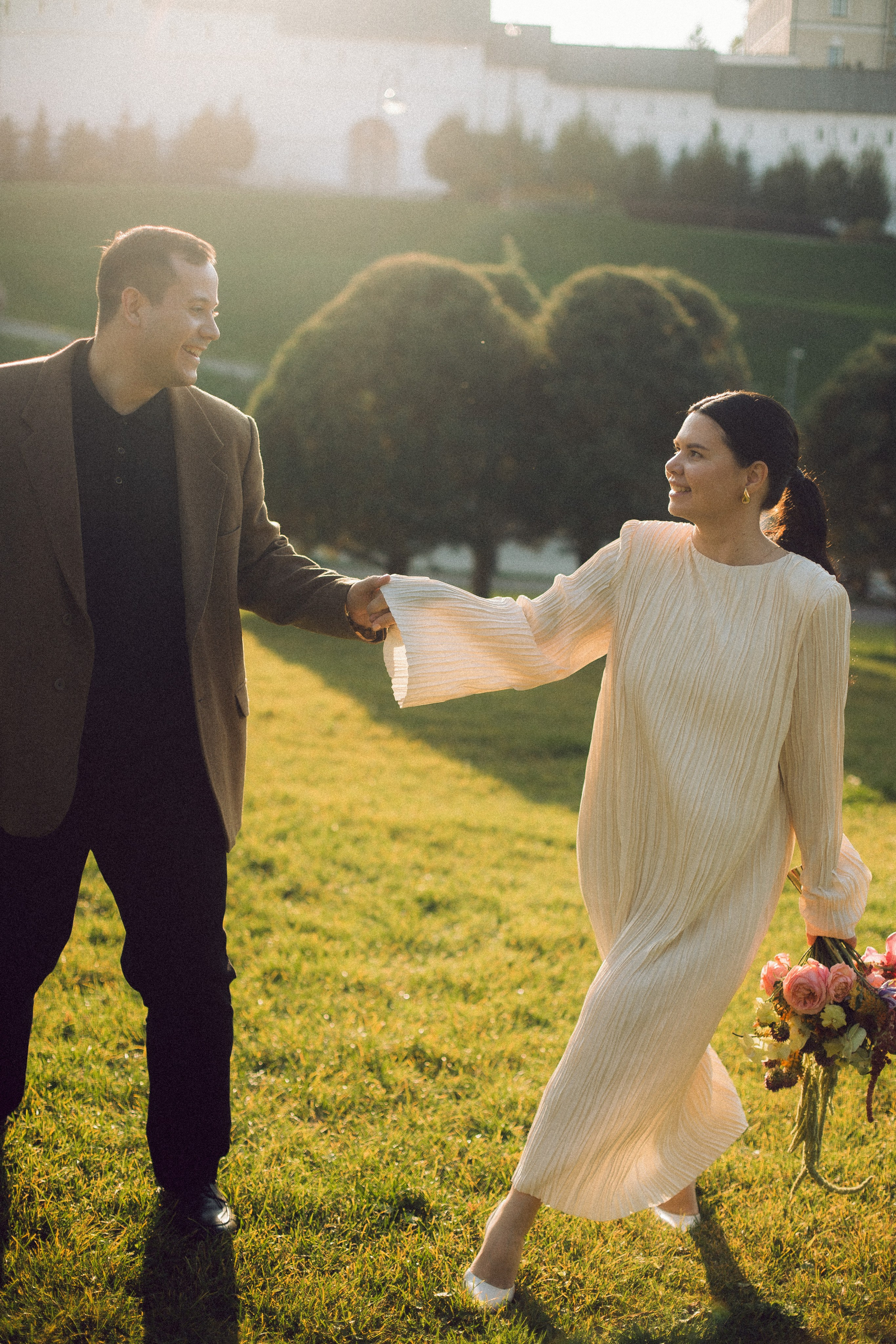Регистрация и прогулка Софьи и Дениса. Фотограф любви в городе Казань
