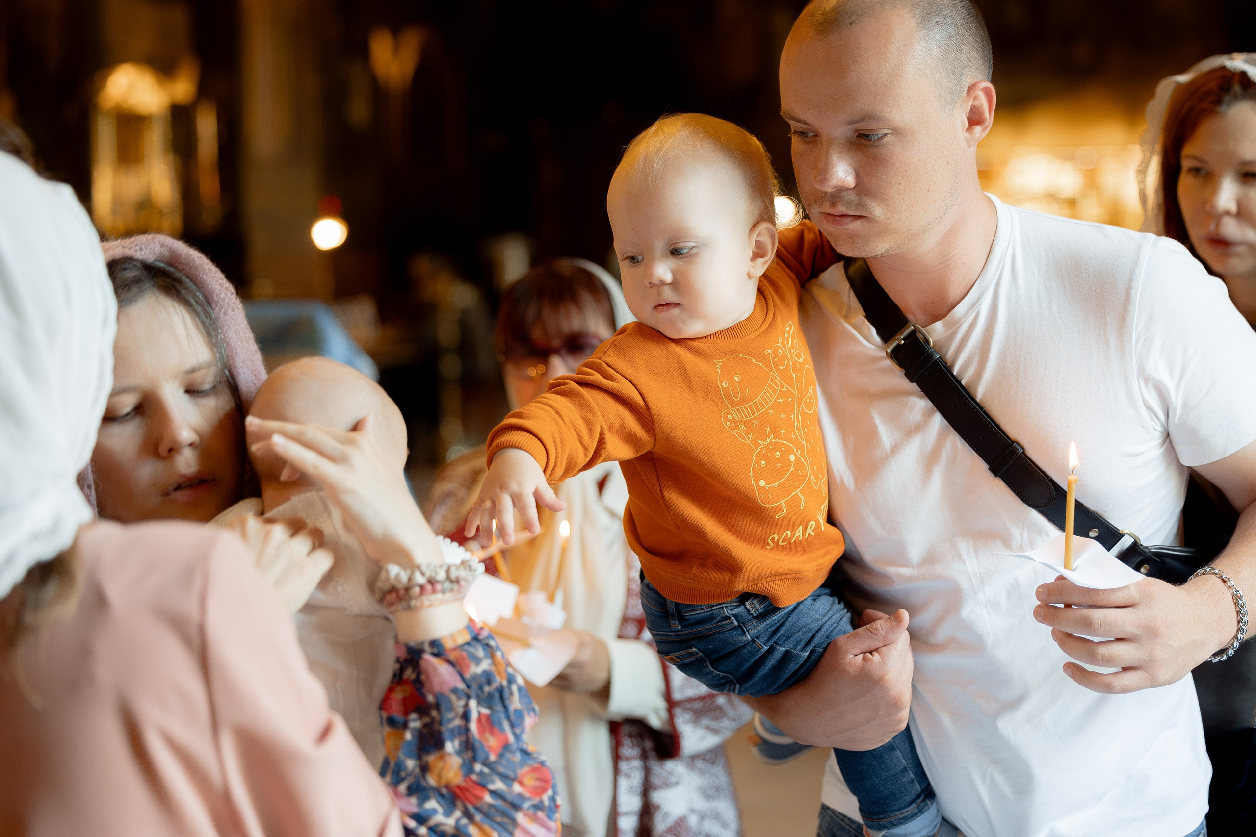 Таинство крещения Марка. Свадебный фотограф в Москве