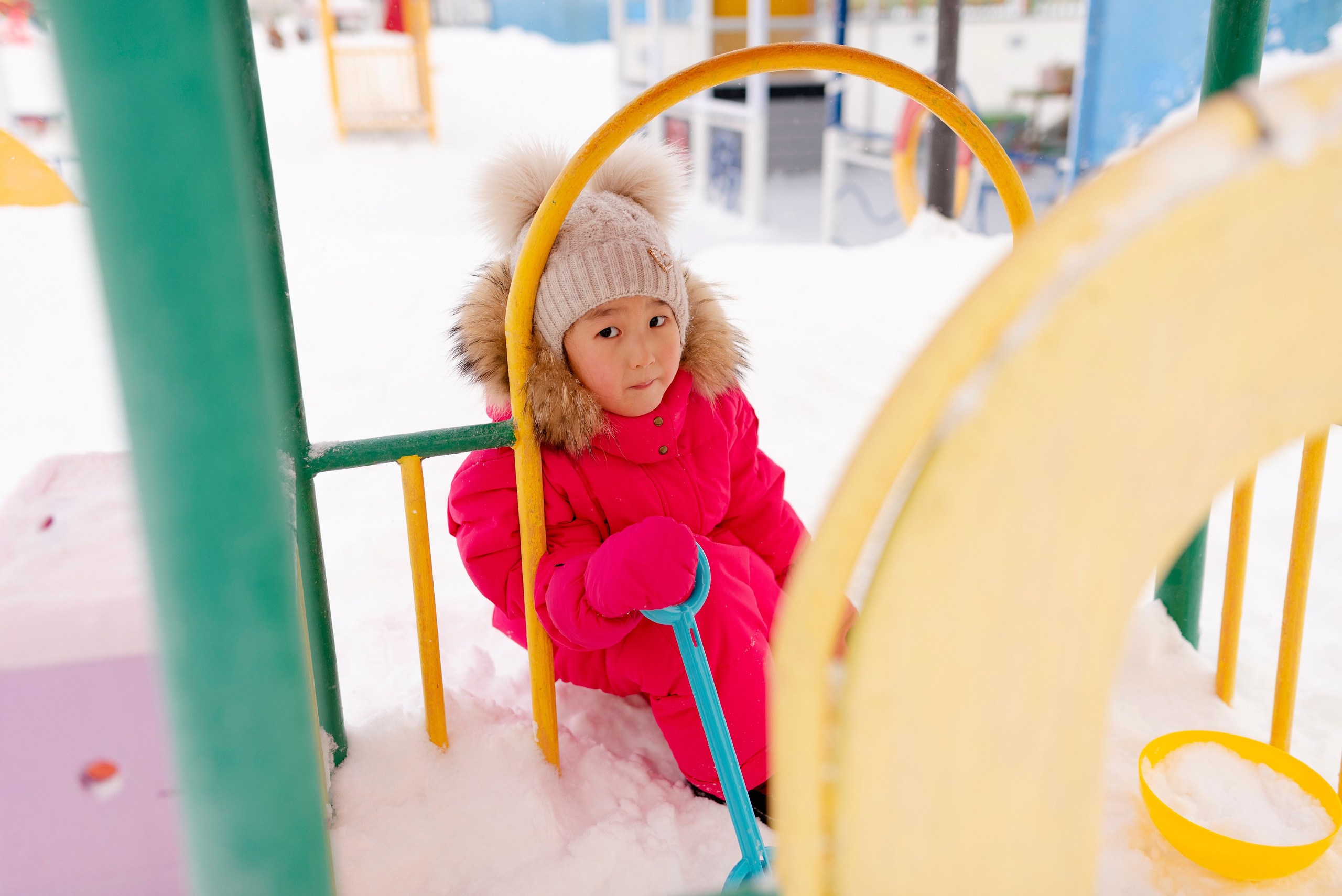 Аленький цветочек. Группа Почемучки, зимняя прогулка. Детский и семейный фотограф в Сургуте и Нефтеюганске Анна Старцева