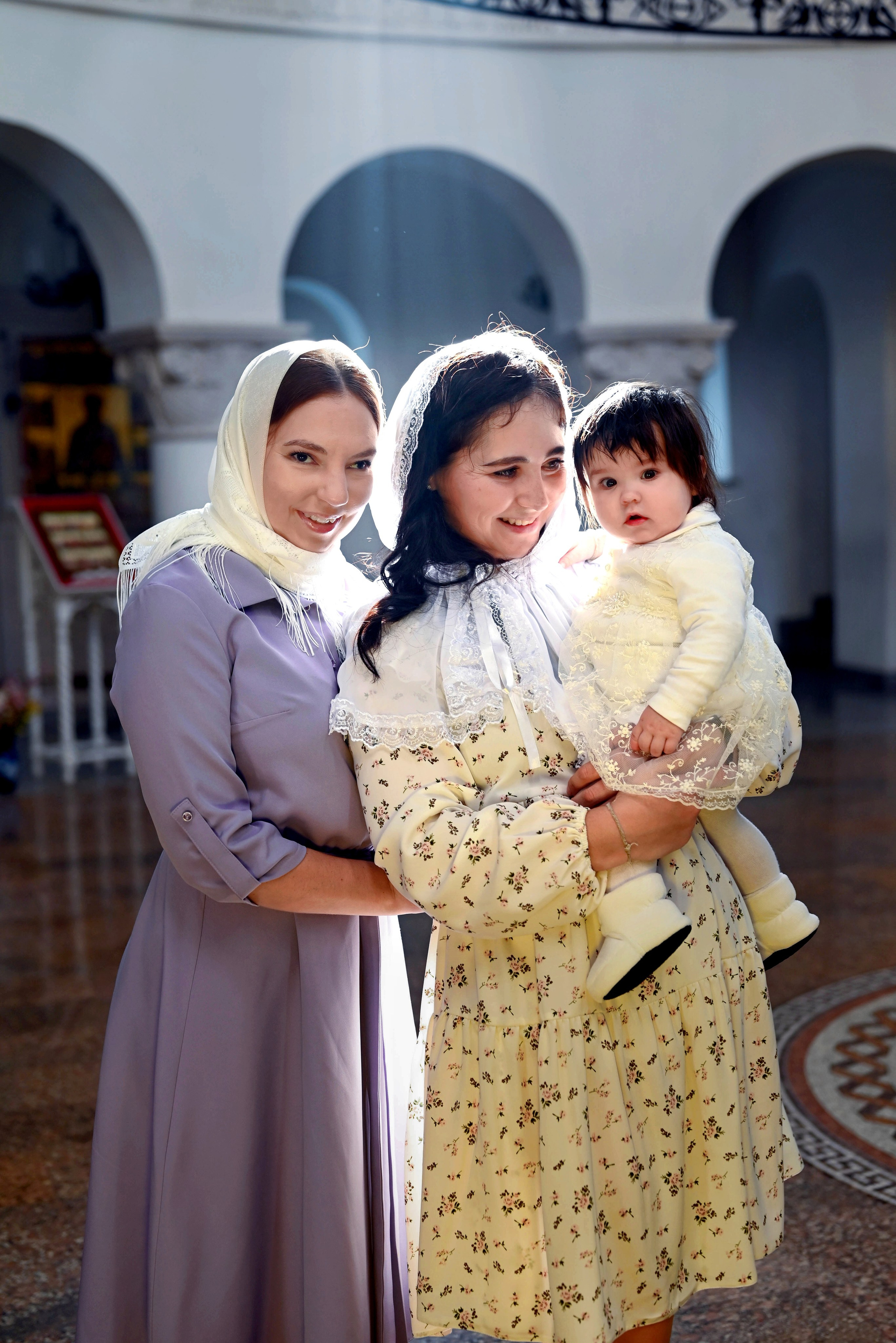 Крещение Вероники. Семейный и детский фотограф Москва