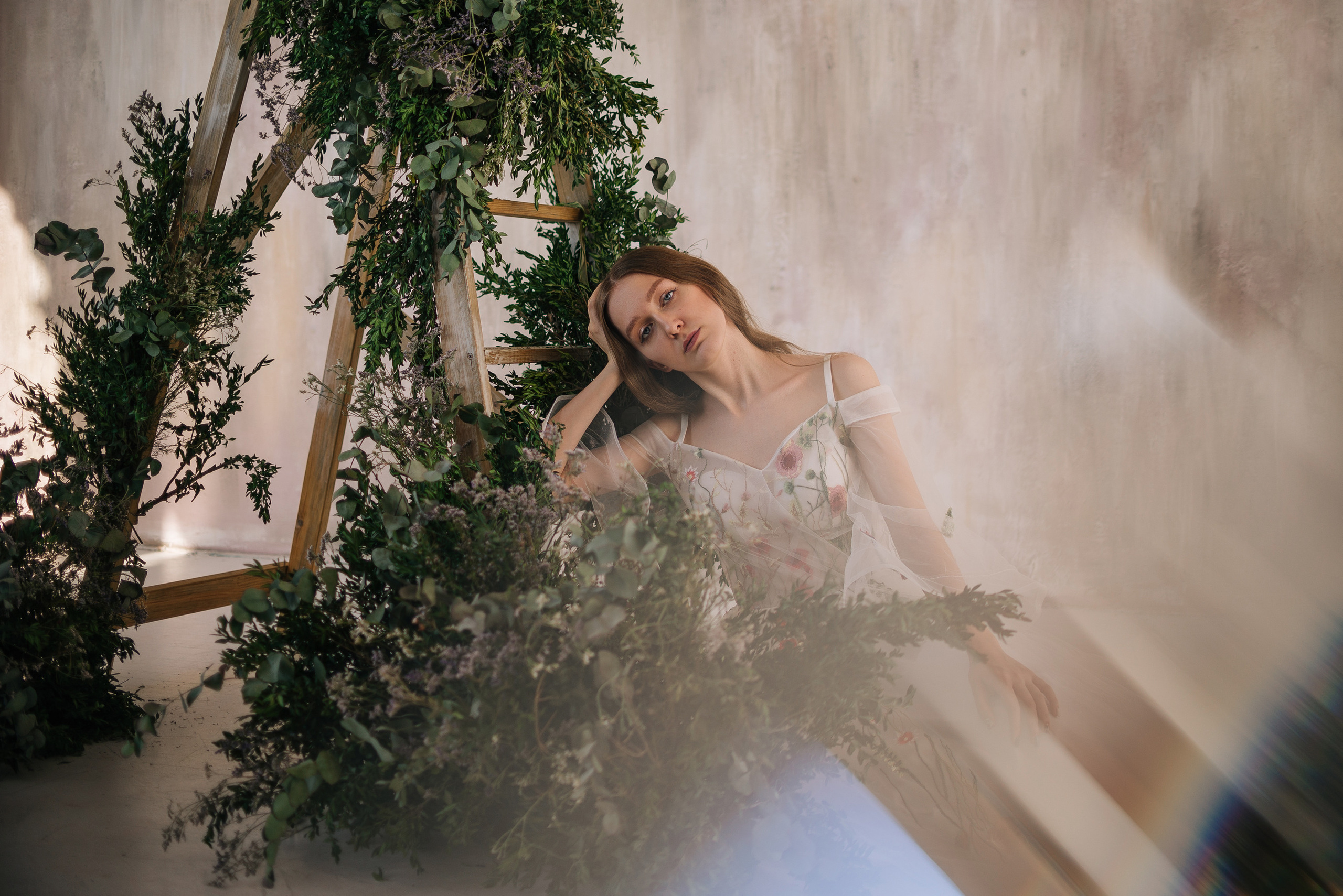 Ева. Волшебная фотосессия с цветами. Фотограф в Самаре | Катерина Гущина