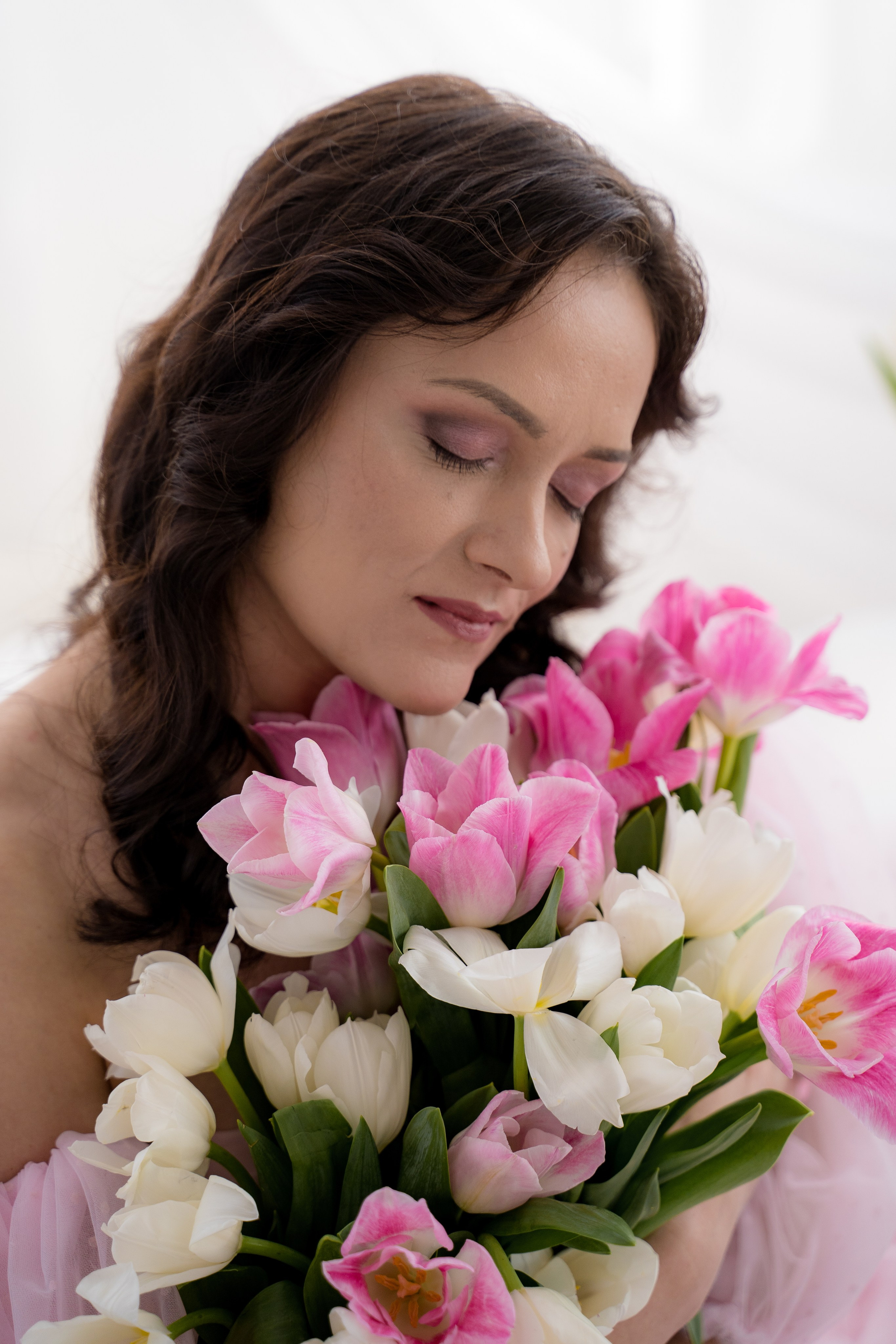 Тюльпановое настроение. Фотостудия Малина в городе Улан-Удэ. Фотограф Ирина Жарникова