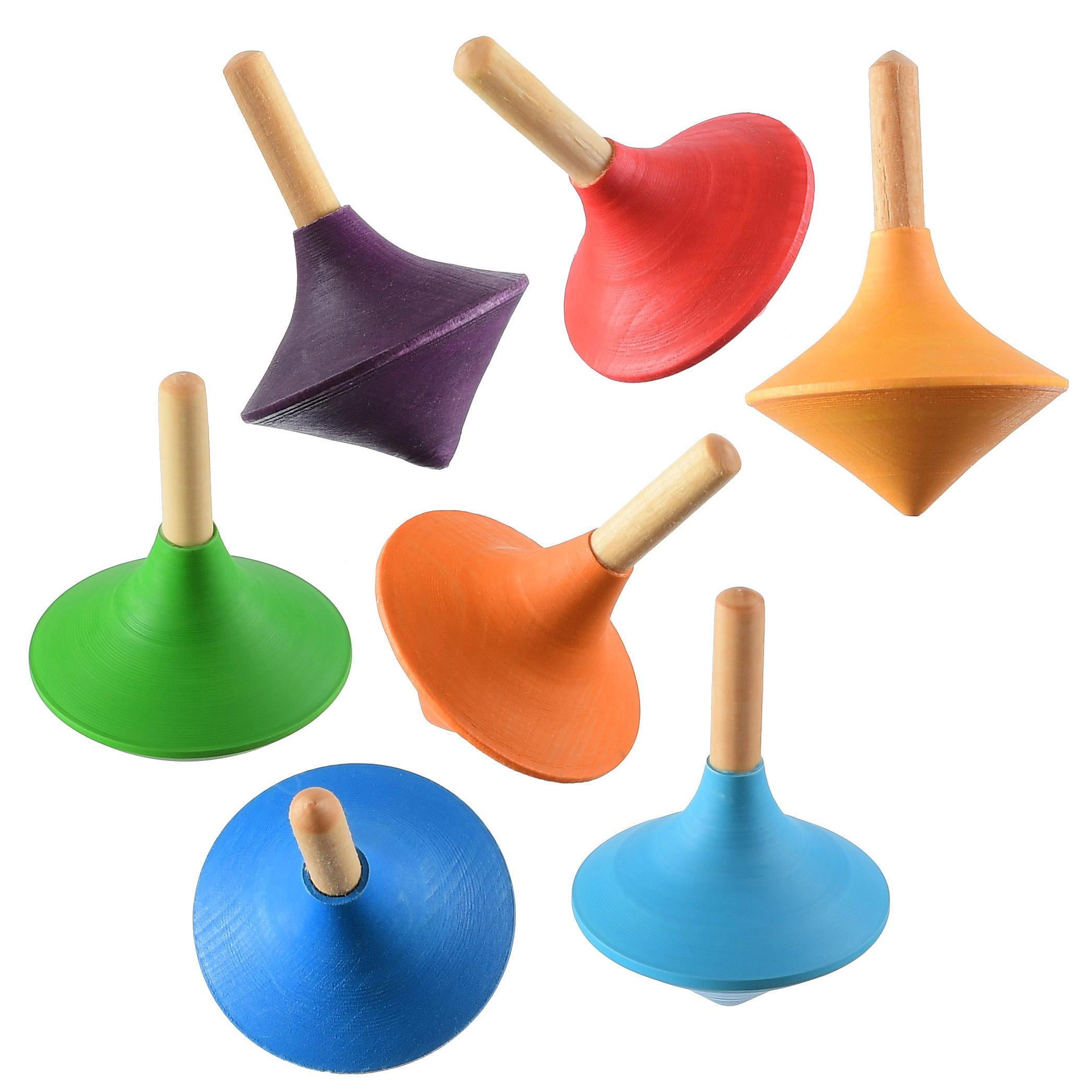 Деревянные игрушки, деревянный волчёк, детский волчёк, юла.