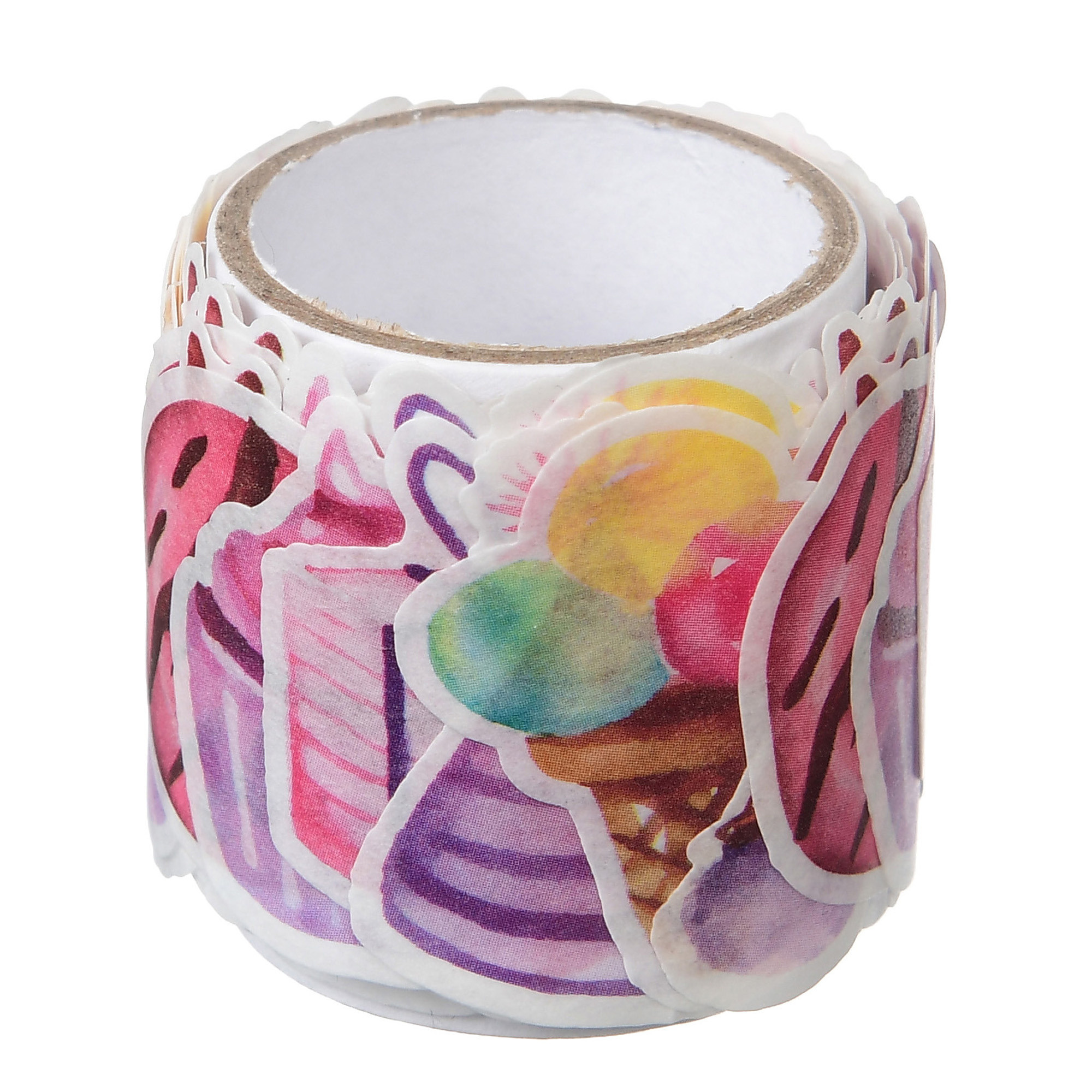 наклейки в рулоне