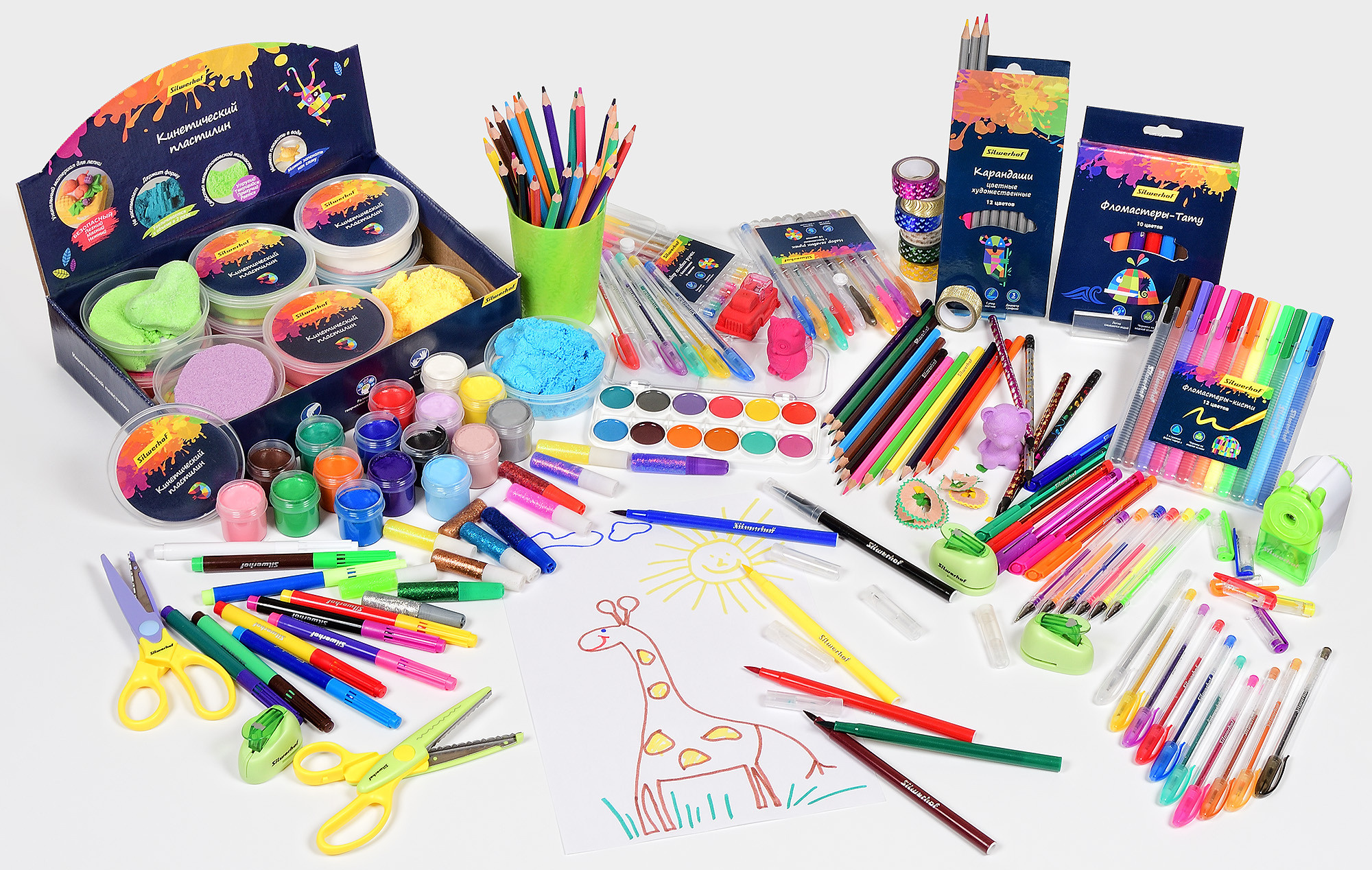 Фотосъёмка канцелярских принадлежностей для маркетплейсов