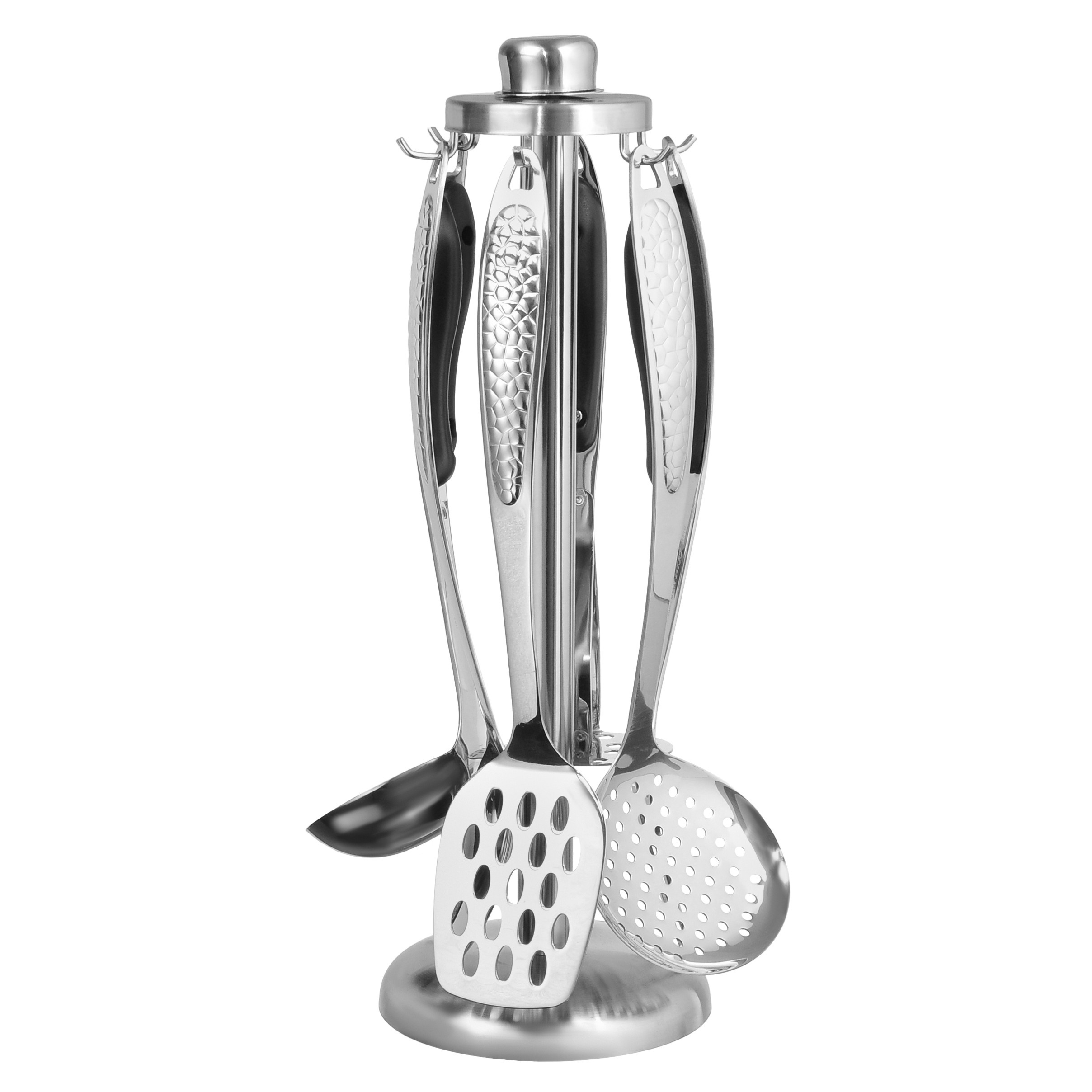 кухонные принадлежности на белом фоне