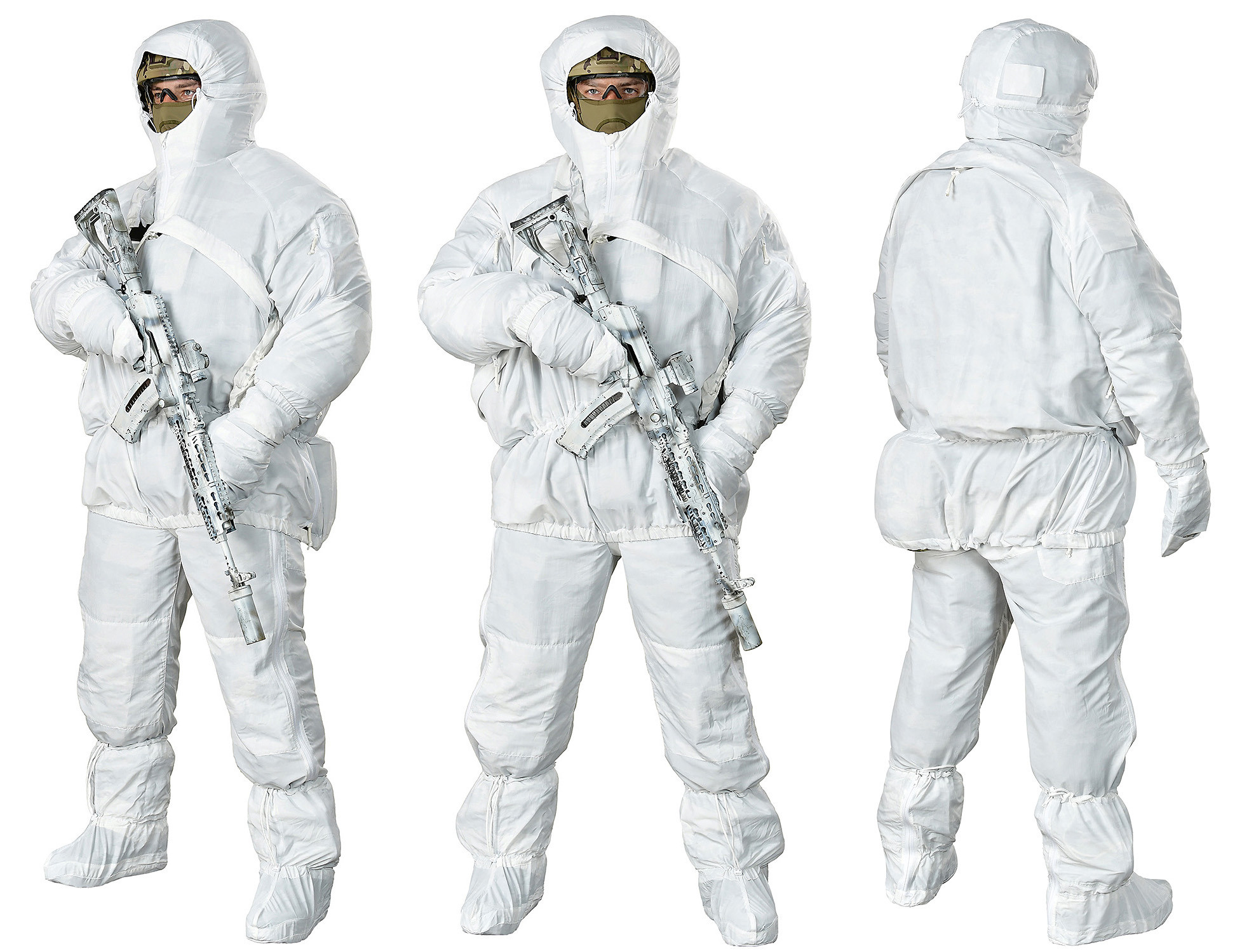 Зимний маск халат для солдата