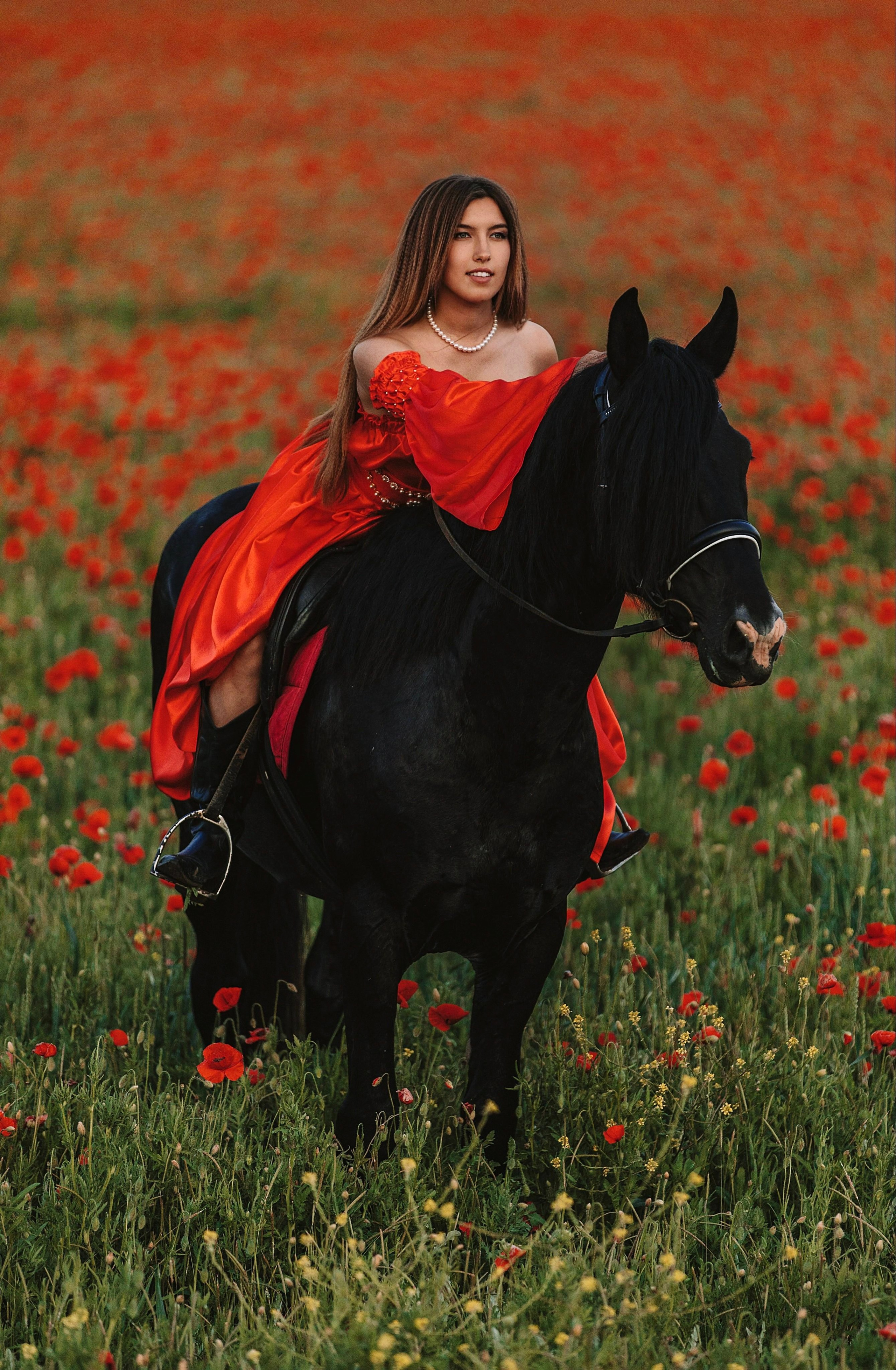 Маковые поля. Конный и театральный фотограф Анапа