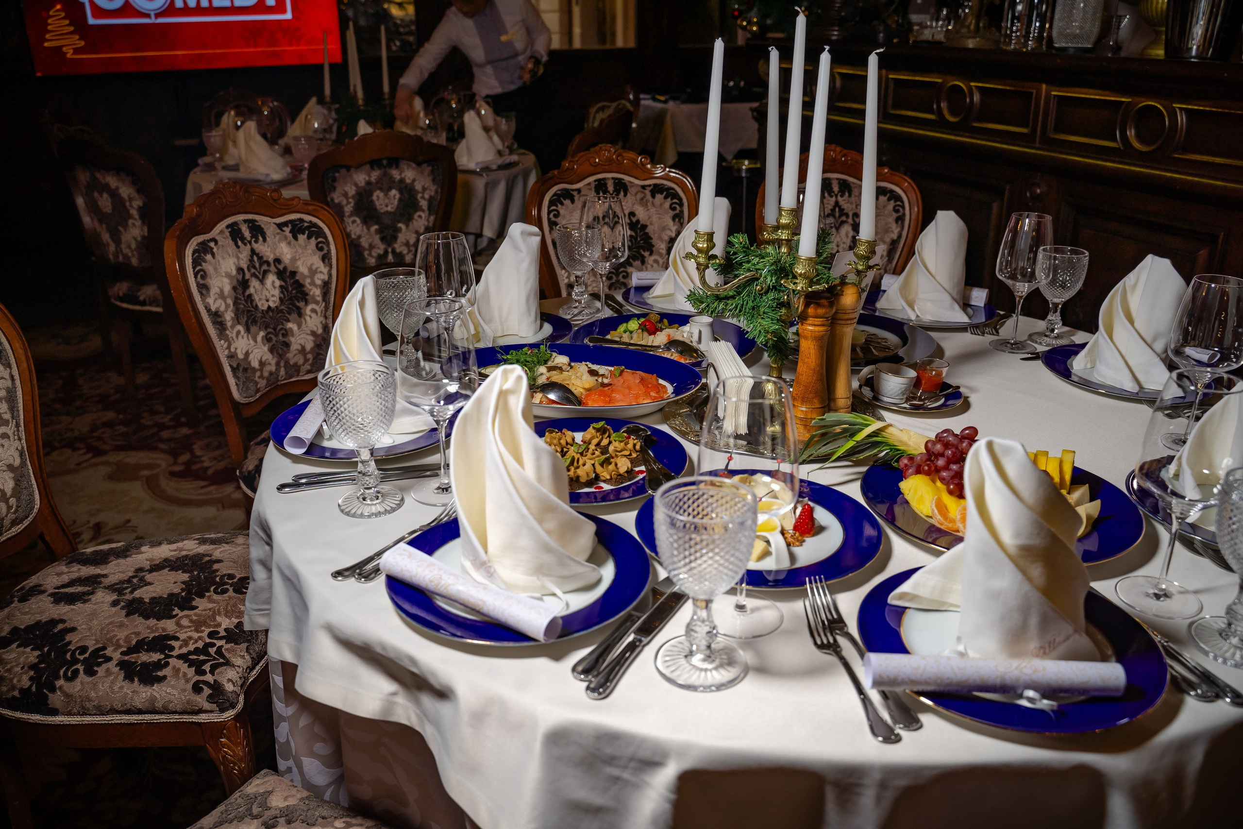 Корпоратив в Ресторане Штакеншнайдер Январь 2025. Фотограф Александр Вишняков