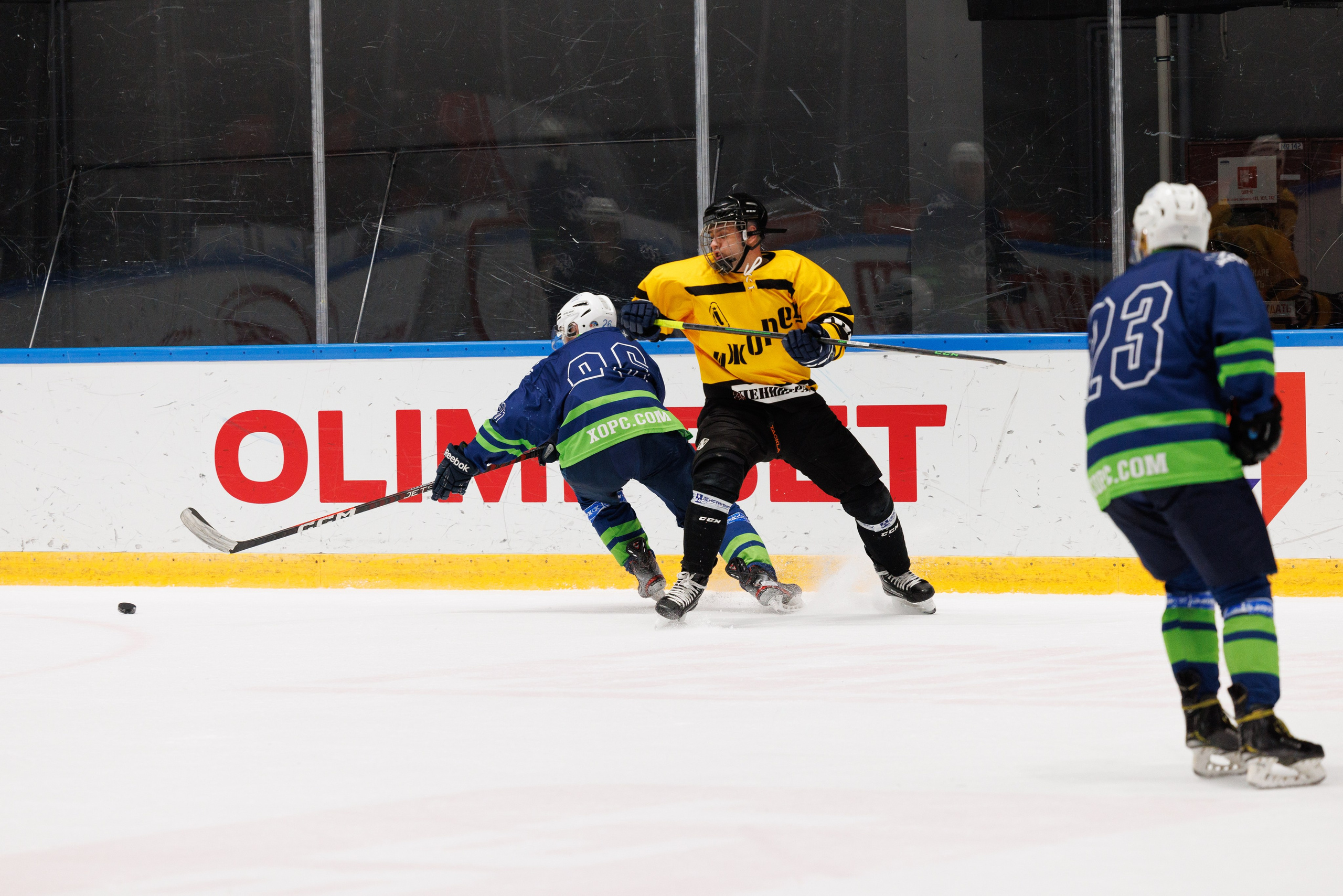 НХЛ (40+) Ижорец — Хорс 3-3. Фотограф Александр Заломаев