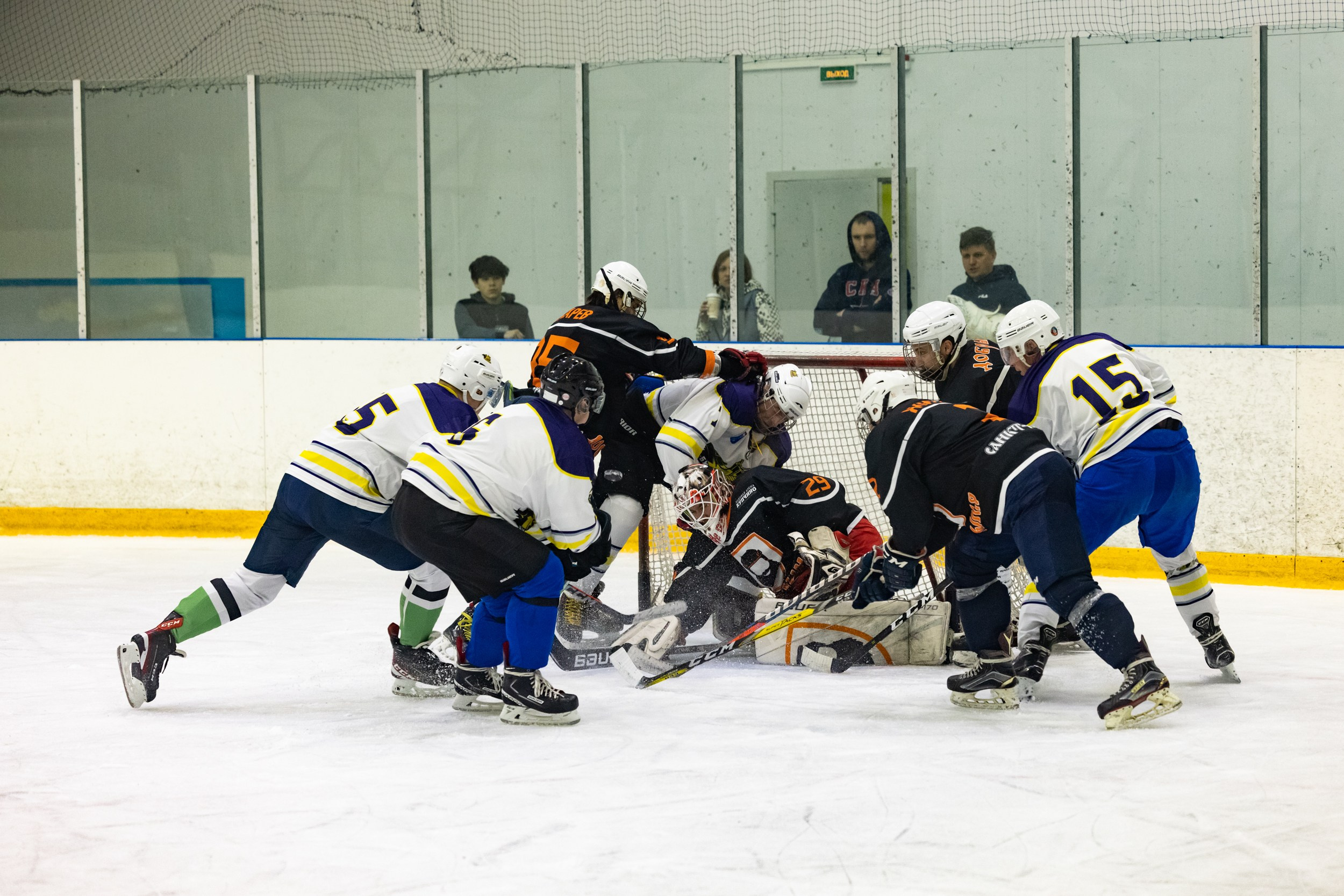 ХК Бульдозер — ХК Добрыня. Фотограф Александр Заломаев