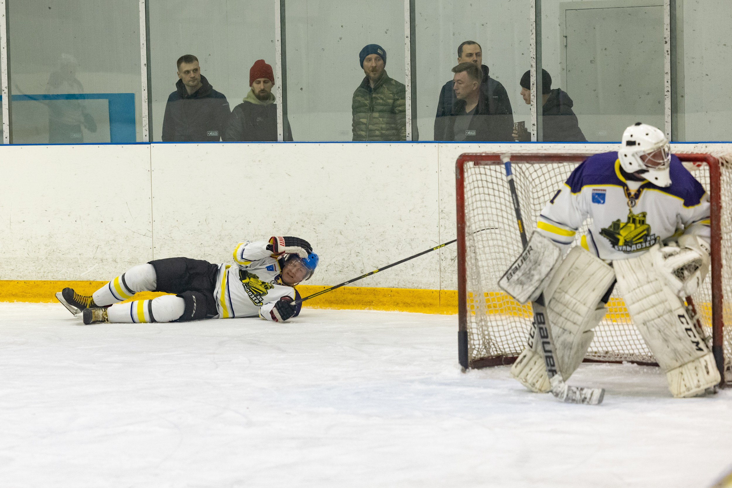 ХК Бульдозер — ХК Добрыня. Фотограф Александр Заломаев