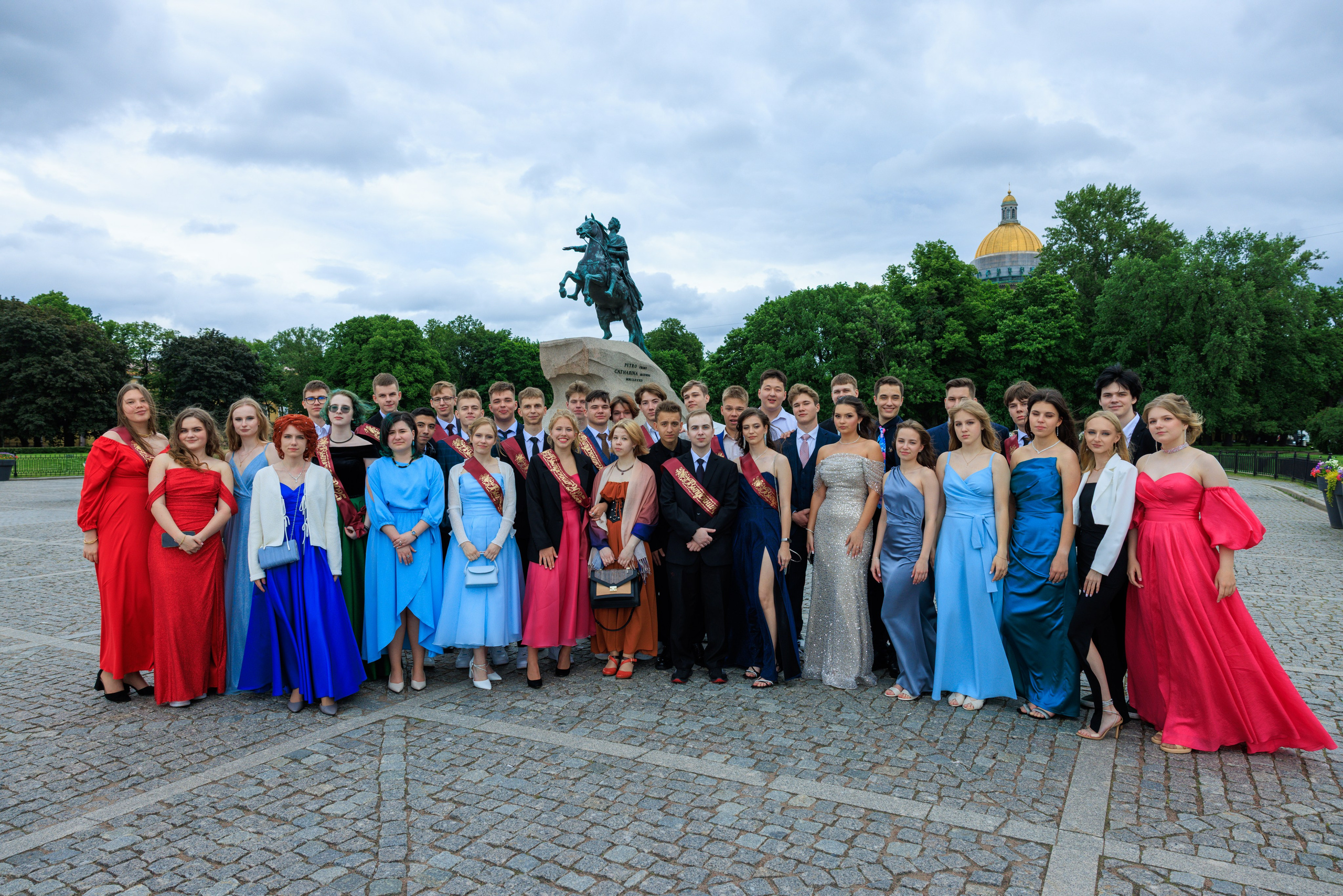 Выпускной лицея 244. Фотограф Александр Заломаев