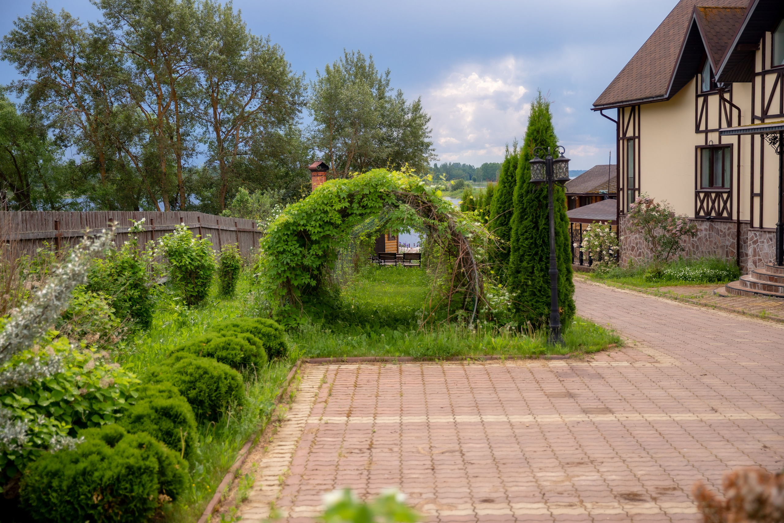 База отдыха в Тверской области. Территория. Фотограф недвижимости и контент-съемки в СПб
