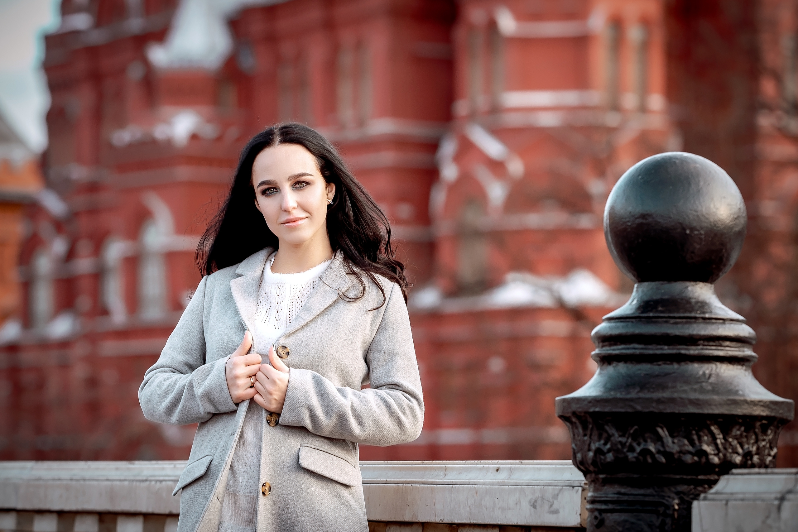 Зимняя фотосессия на Красной площади. Свадебный и семейный фотограф Виктория Носачёва. Щелково, Москва и МО