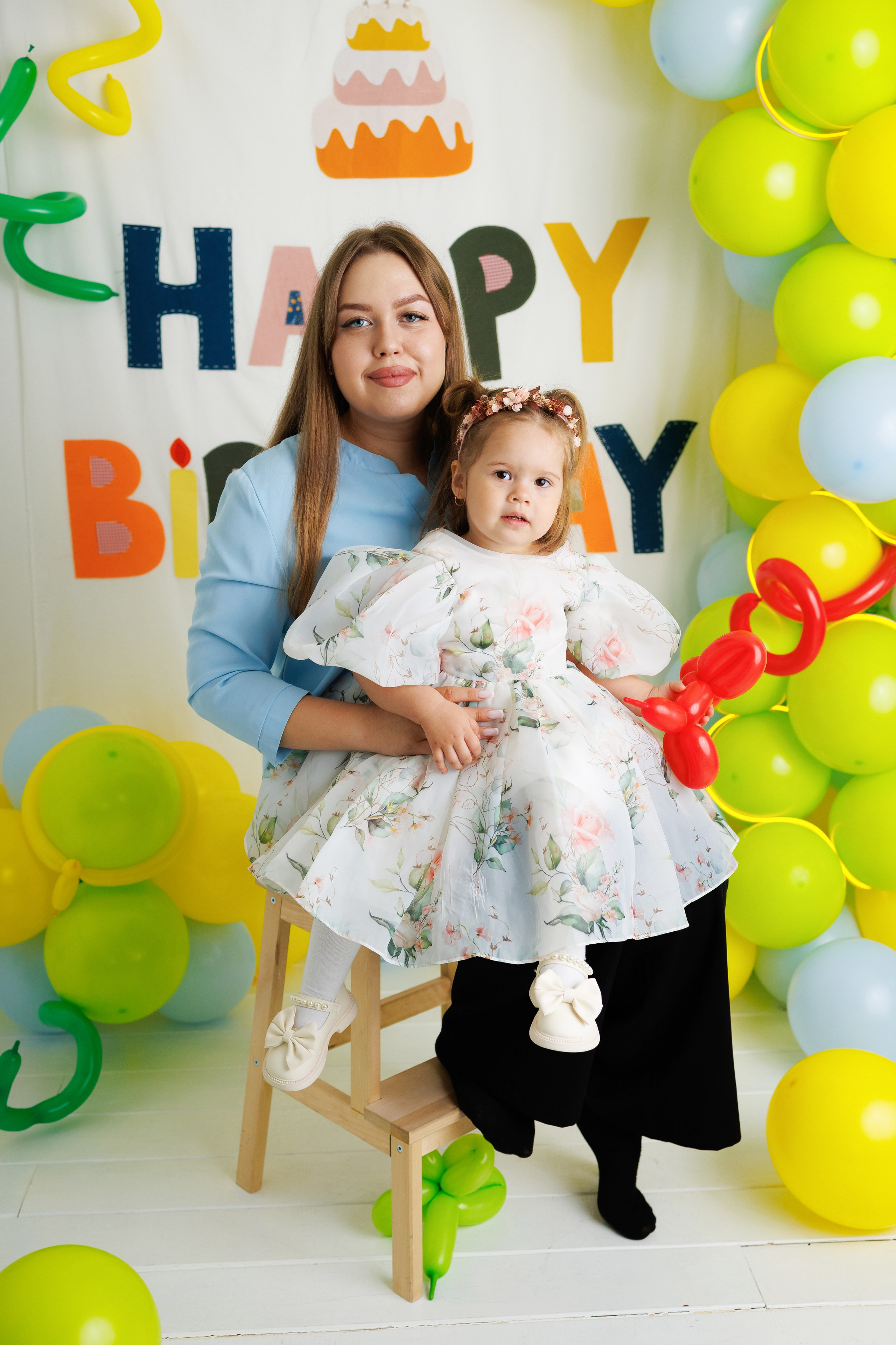 Дашеньке 2 годика. Фотограф новорожденный малышей Новосибирск