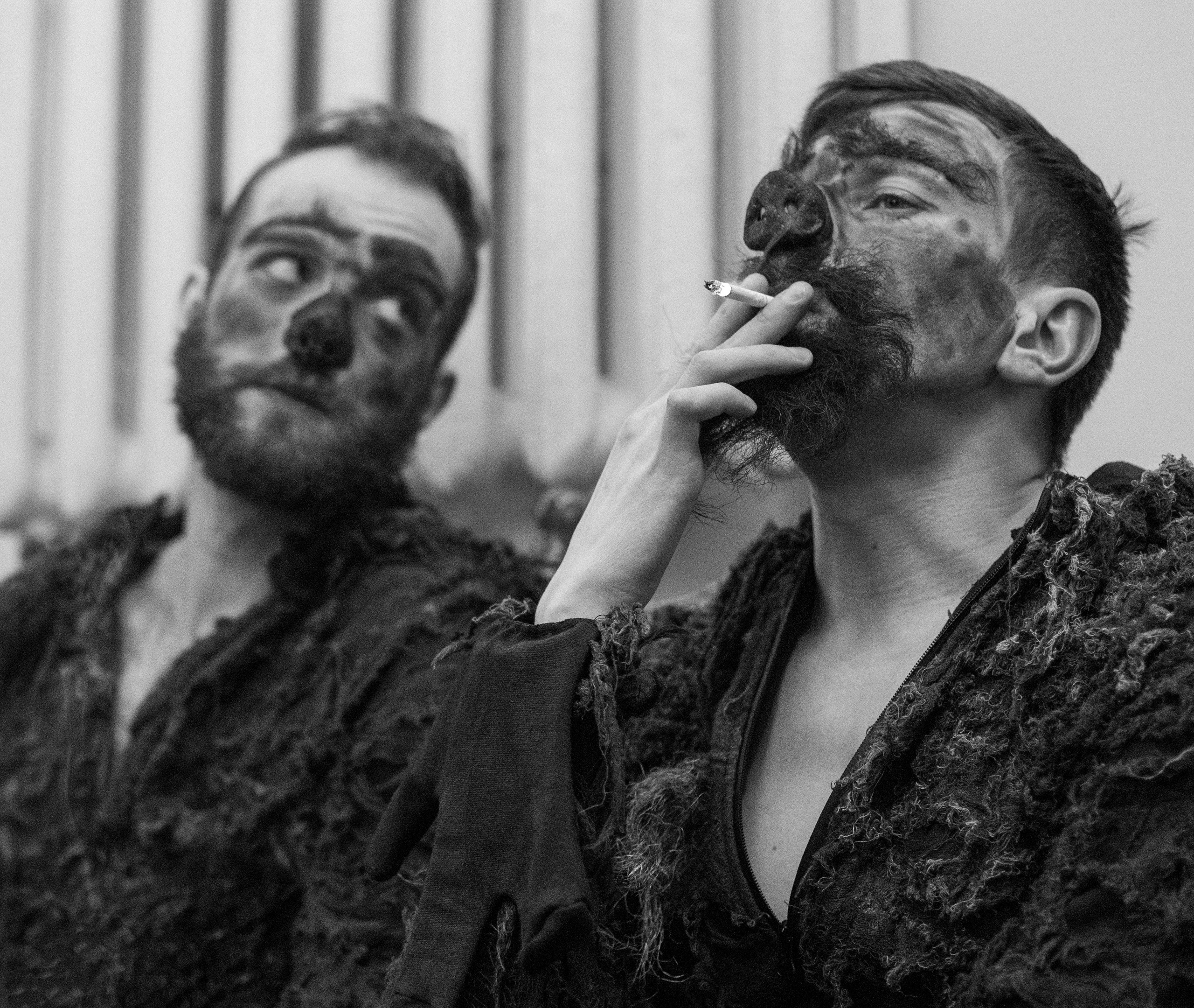 Закулисье спектакля «Сирано де Бержерак» в Александринском театре. Портретный фотограф в Санкт-Петербурге Оксана Ивлева