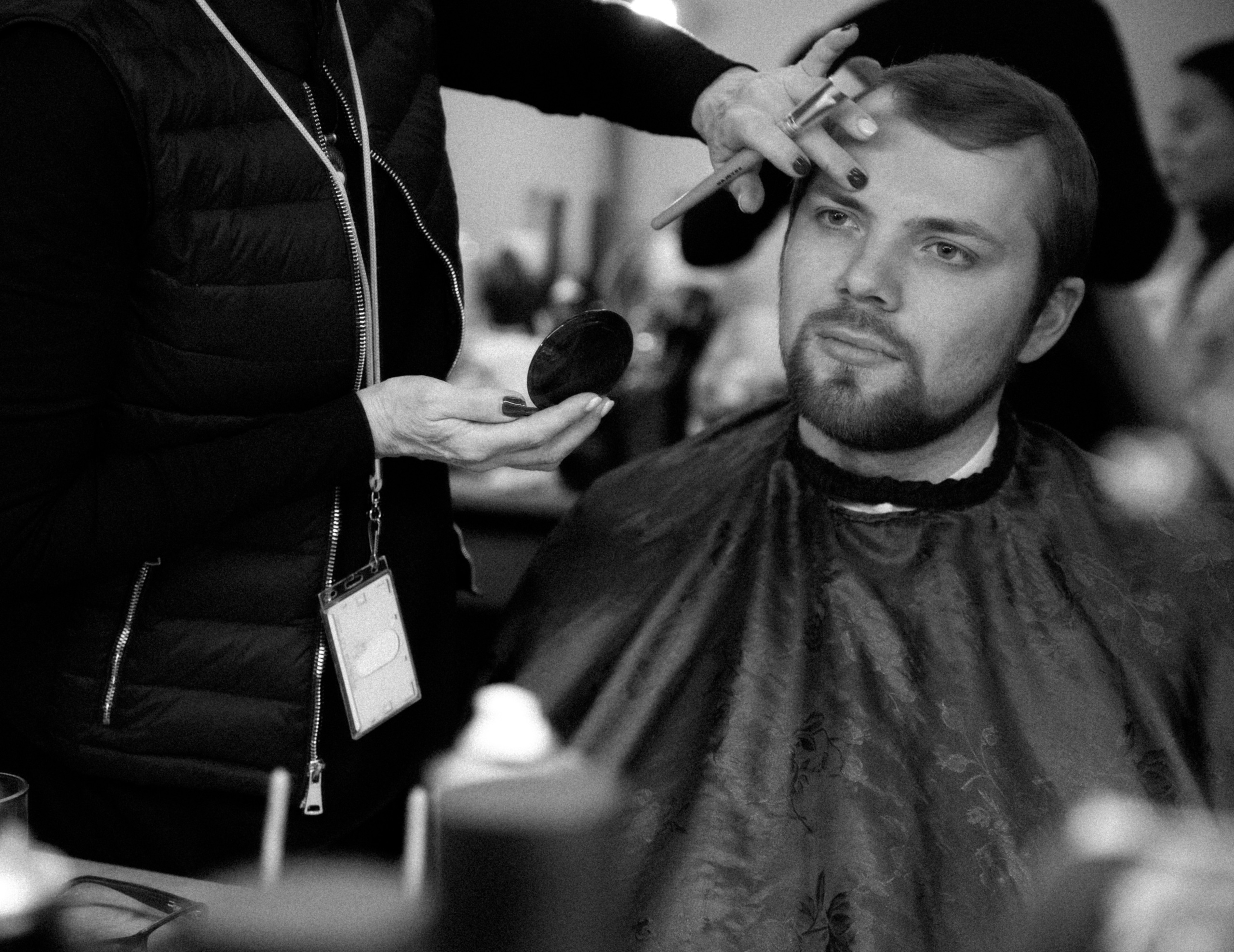 Закулисье спектакля «Честная женщина» в Александринском театре. Портретный фотограф в Санкт-Петербурге Оксана Ивлева