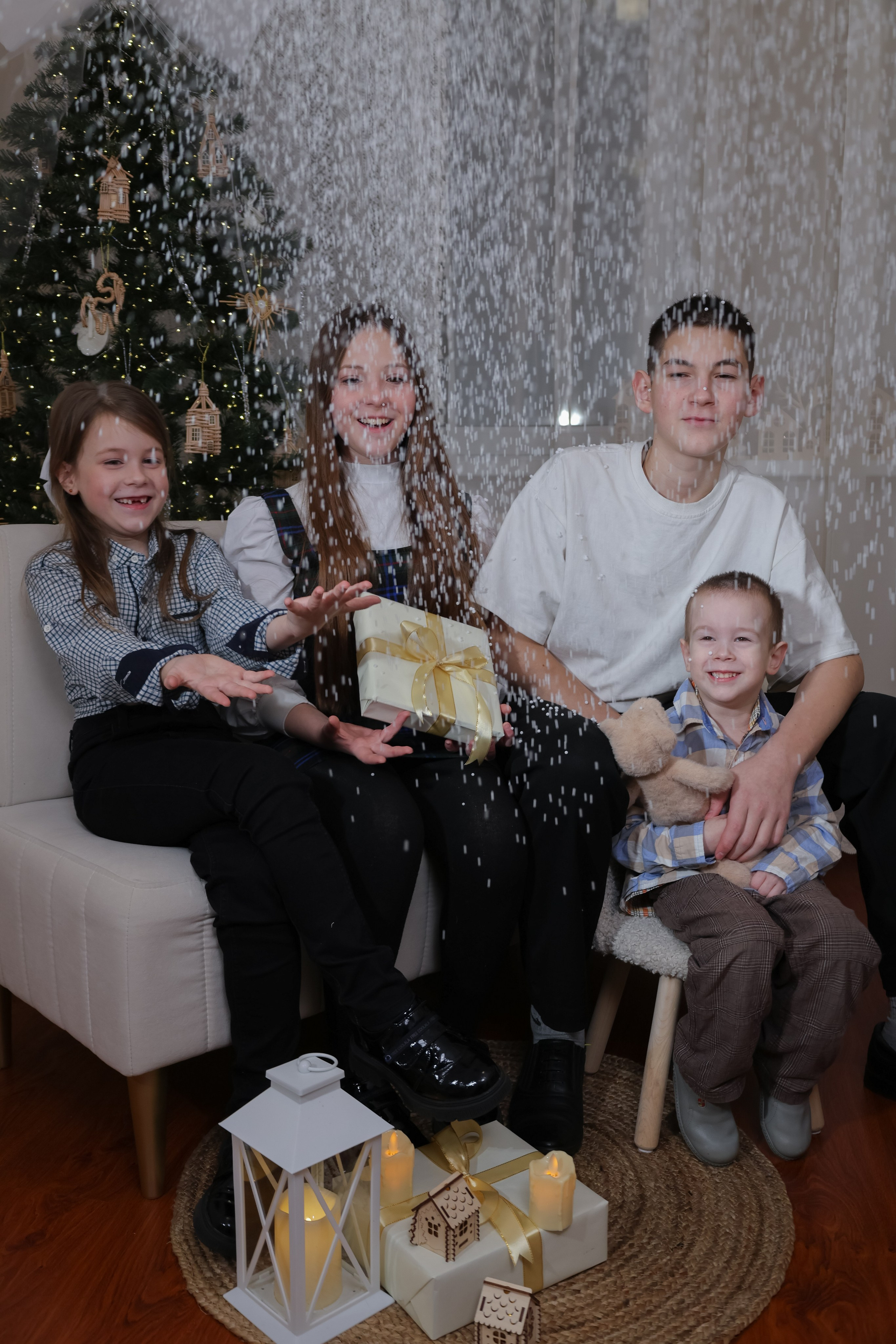 Новогодние семейные съёмки. Фотограф-хранитель ваших историй Евгения Кочеткова