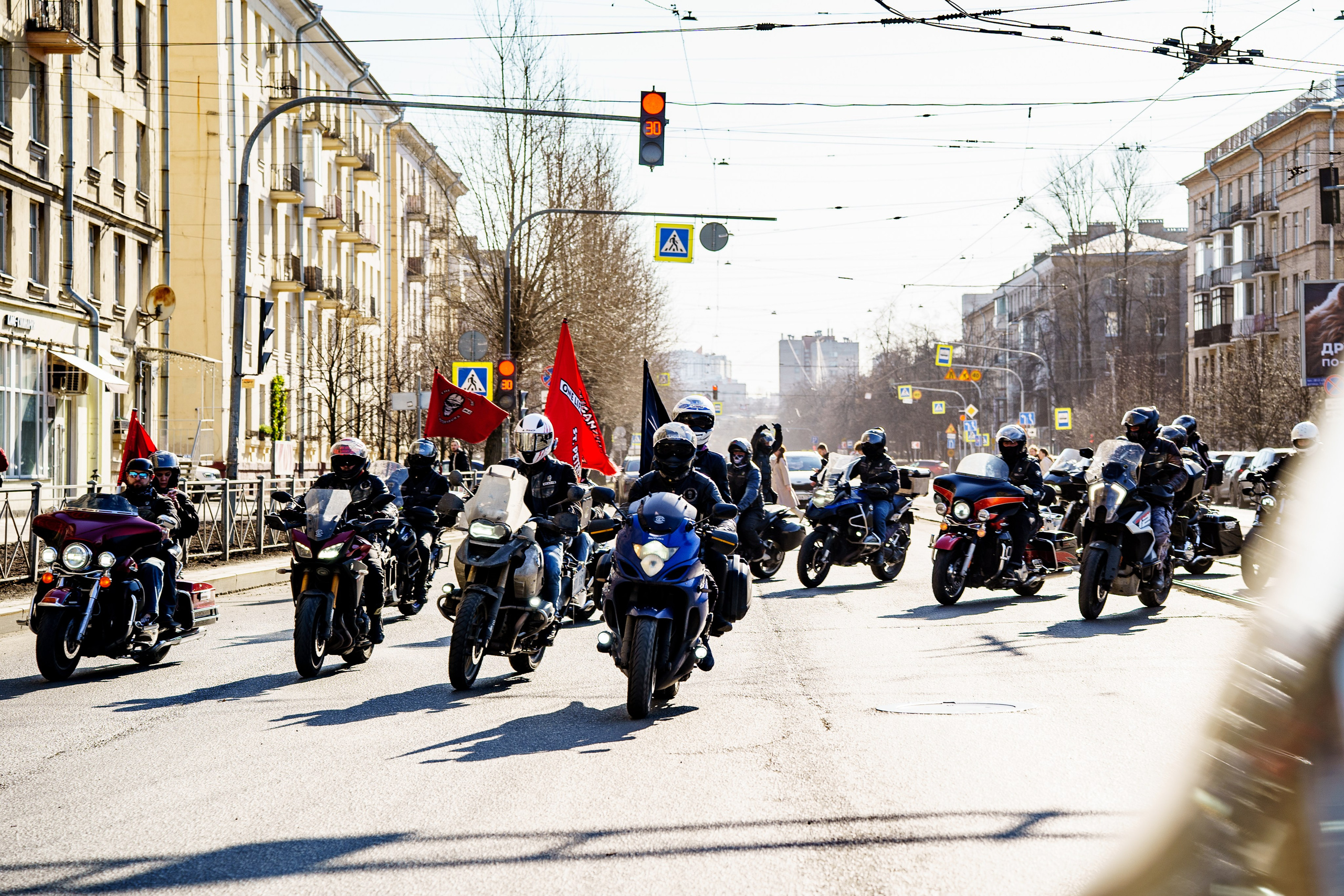 Прохват мотоклуба Norman Riders ч.1. Концертный и репортажный фотограф в Санкт-Петербурге Слава Пахомов