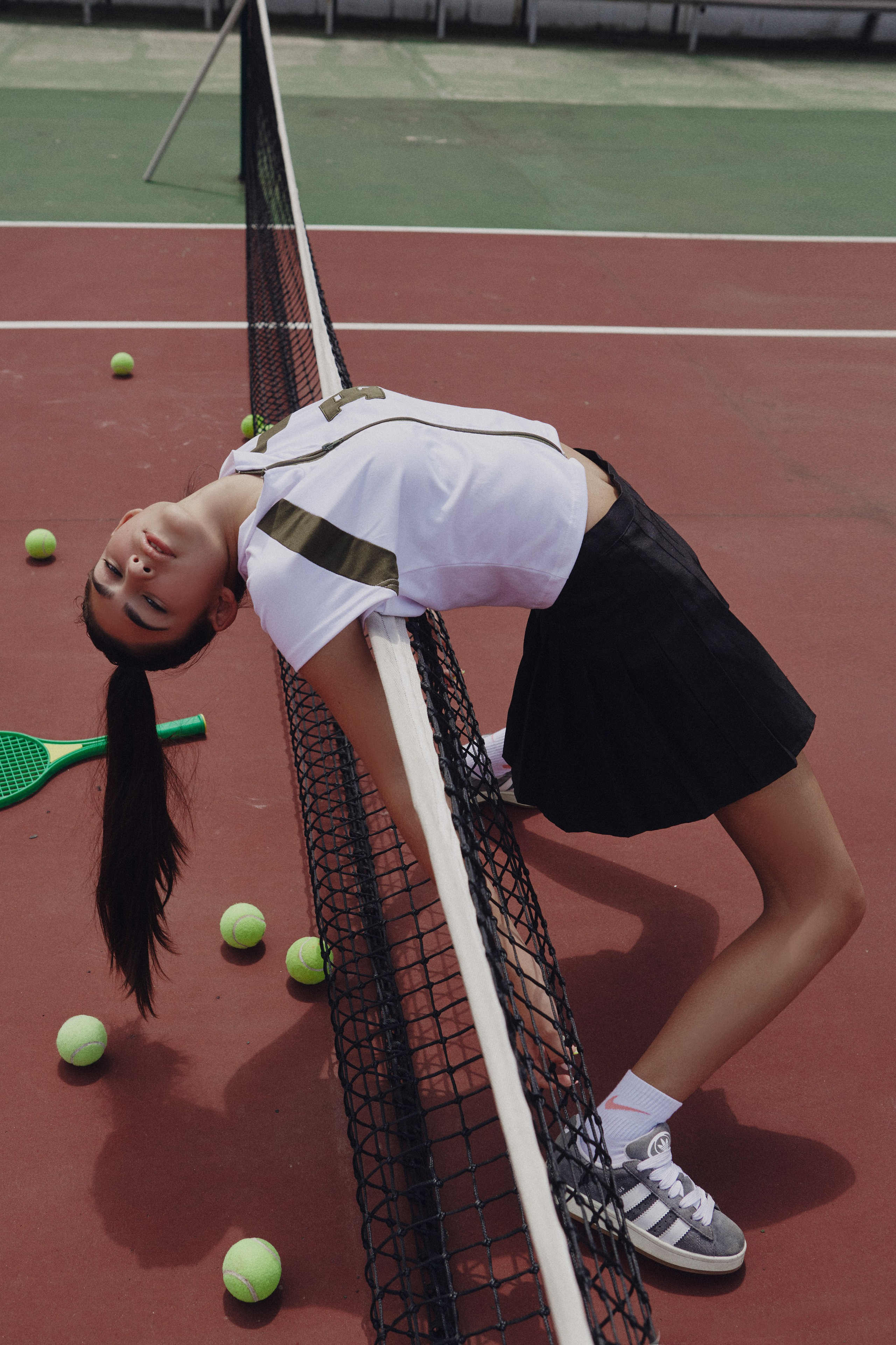 Tennis Photoshoot. Efimova Model Agency