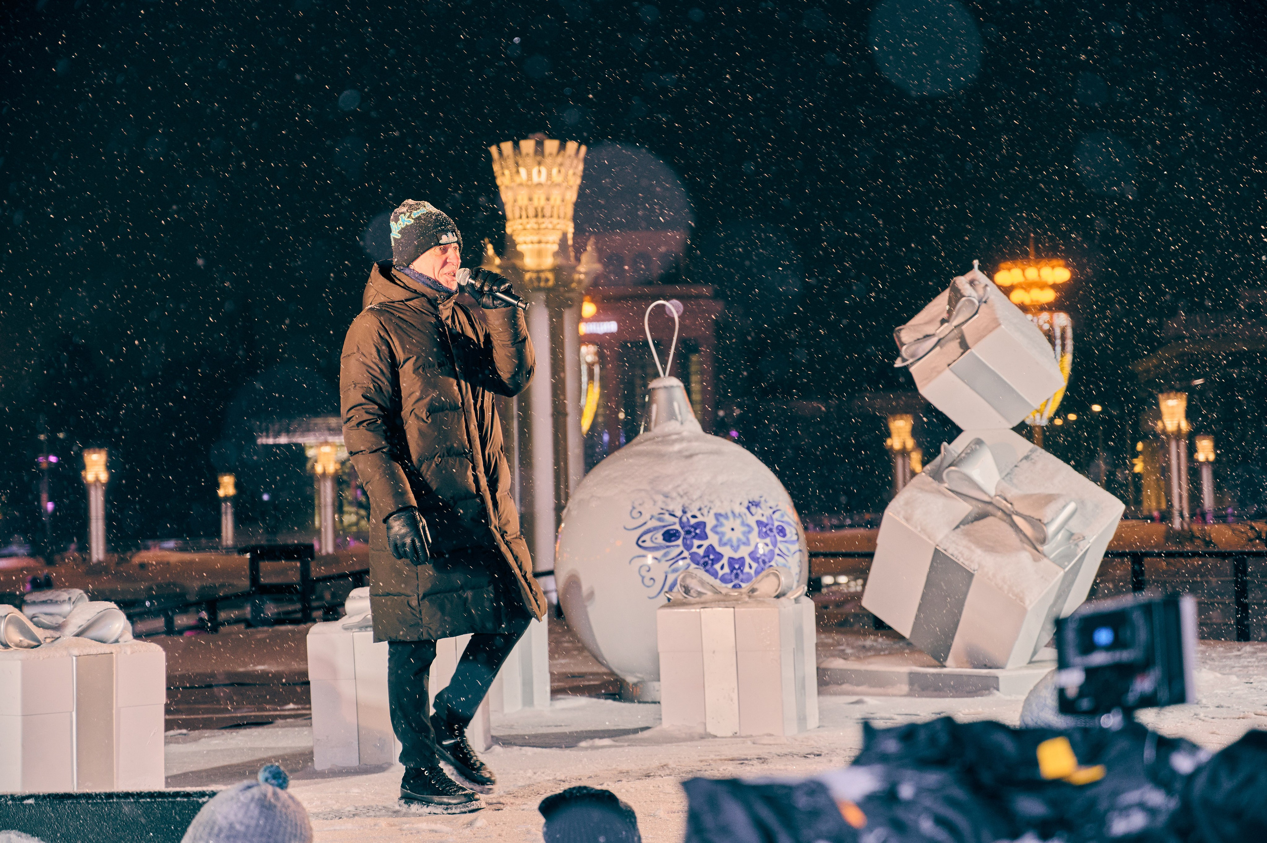 Линия жизни и Дед Мороз на ВДНХ. Никита Хохловский фото и видео продакшн