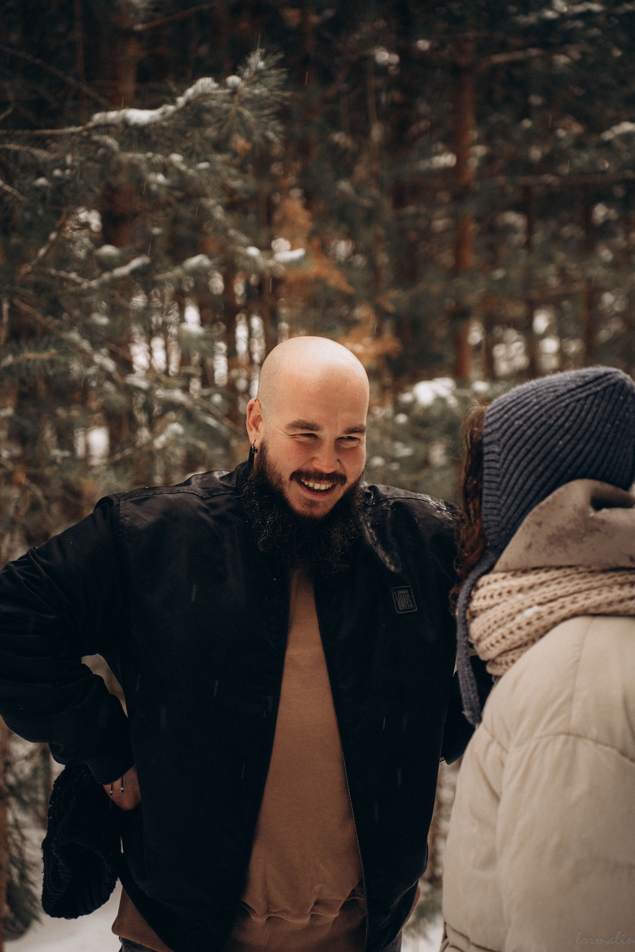 Романтичный снегопад. Алиса Никитцова | Фотограф в Казани