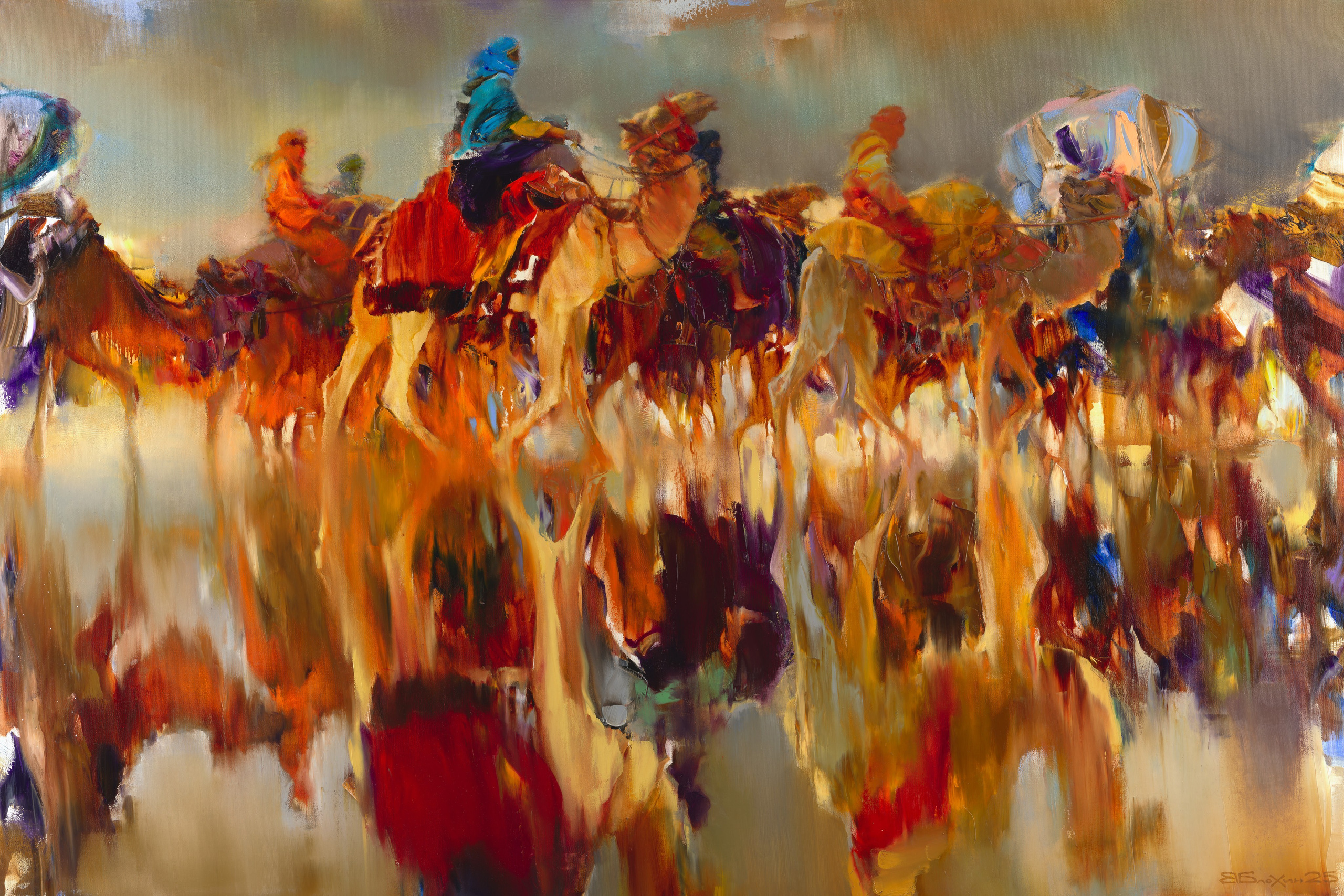 Числа Фибоначчи 144,55,8,2 (Лариса Блохина, художник) - фотограф Сергей Денисенко