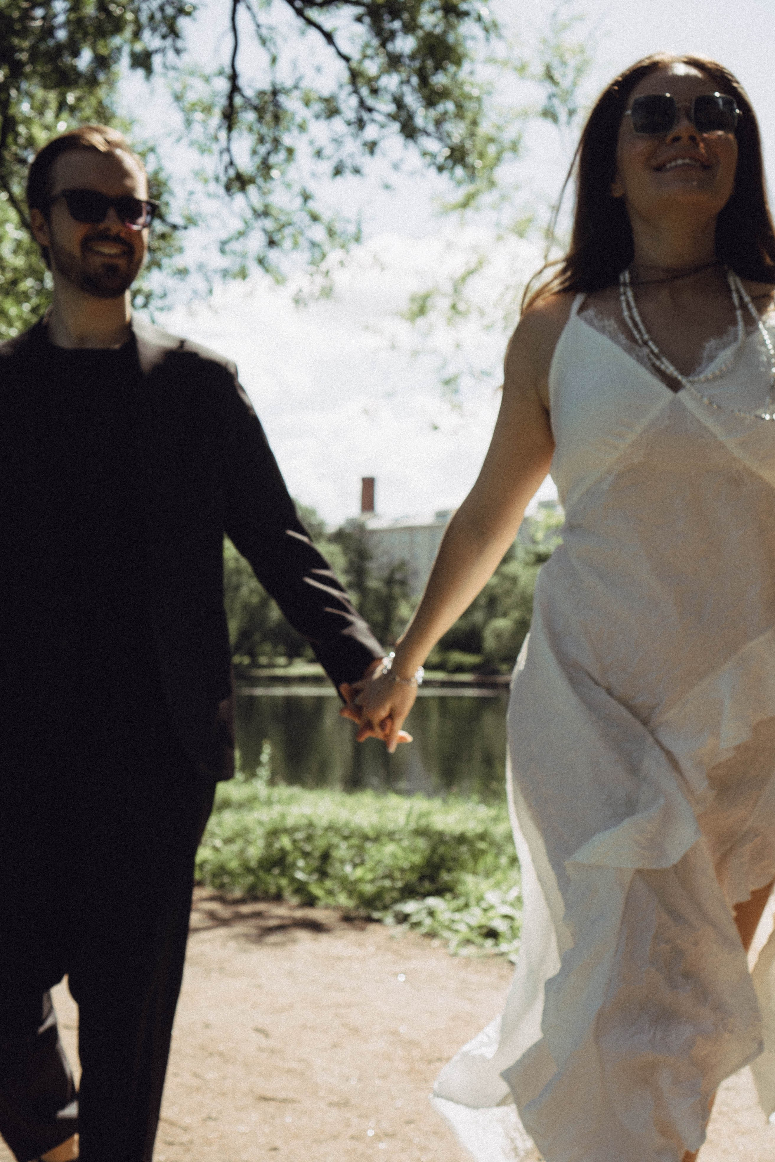 СВАДЕБНАЯ СЬЕМКА В ПАРКЕ ПОБЕДЫ И ПРОГУЛКА ПО МОСКОВСКОМУ ПРОСПЕКТУ. Профессиональный фотограф, Санкт-Петербург — Виктория Богомолова