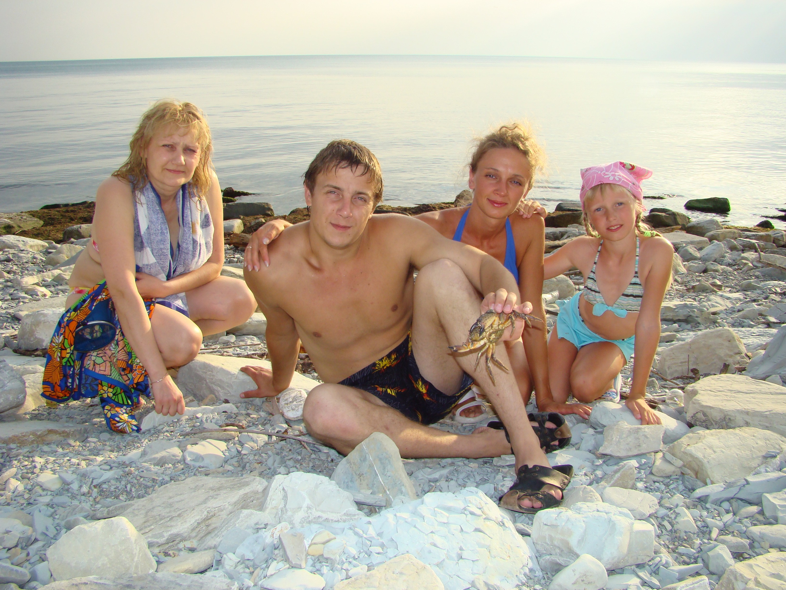 Кабардинка (фото Зевиных) 25.06-24.07.2008. Семейный, Свадебный фотограф СПБ Питер— Романова Екатерина